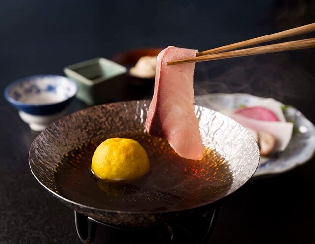 Yellowtail shabu-shabu
