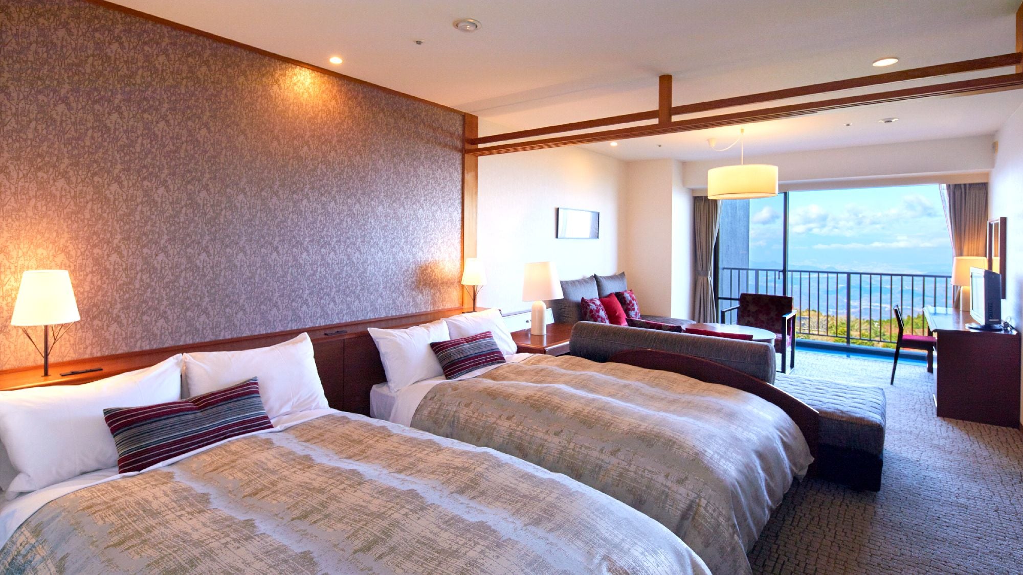 ☆ [Guest Room] Western-style room with a magnificent view of Mt. Fuji and the Amagi mountain range (example)