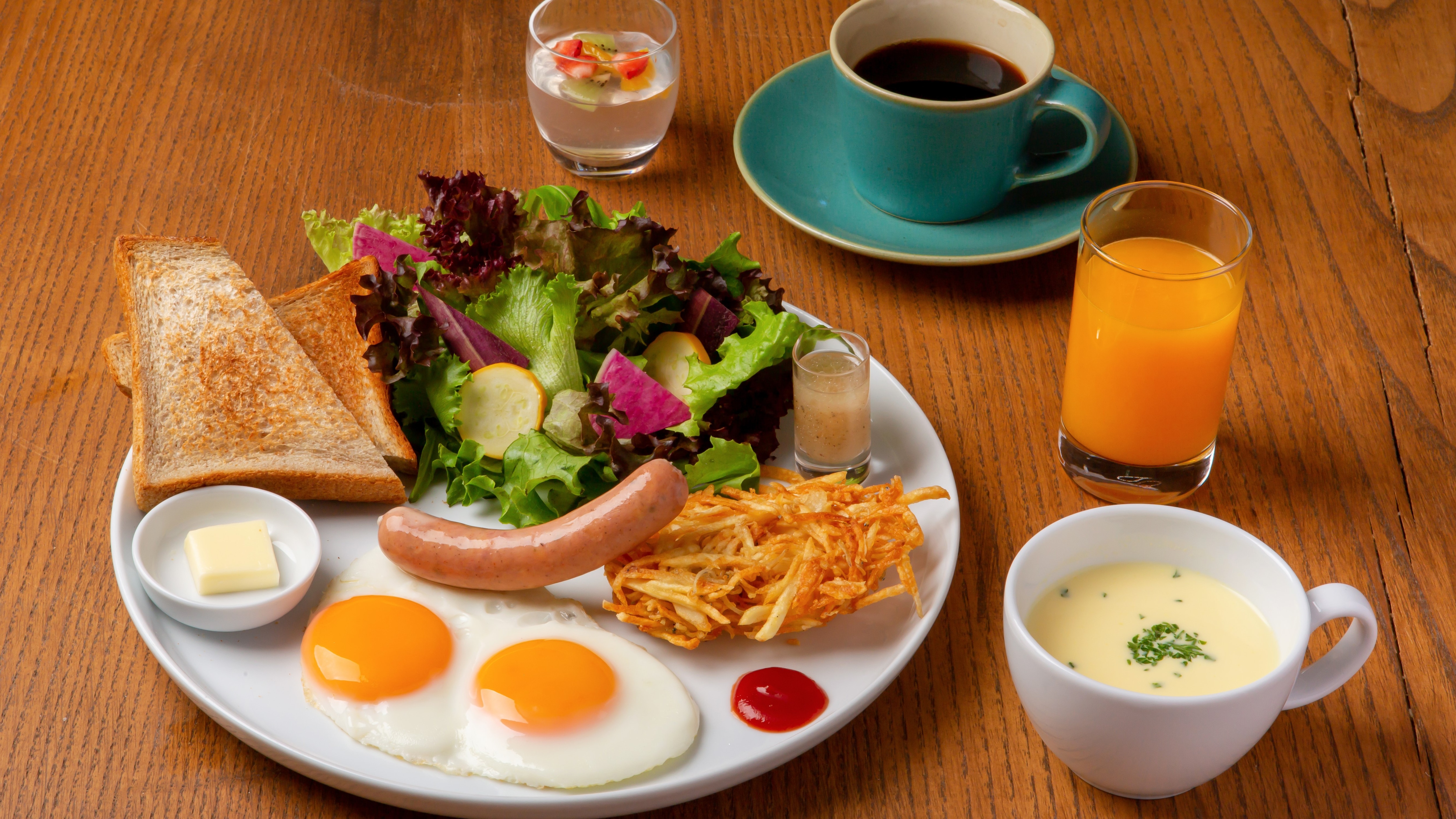 Western breakfast
