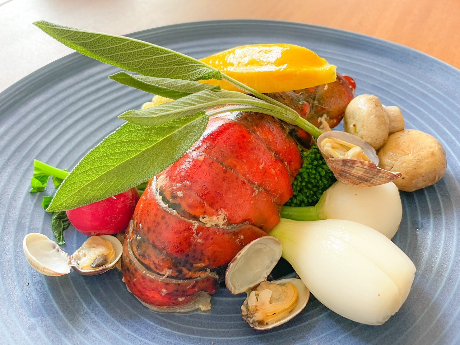 Fish dish example