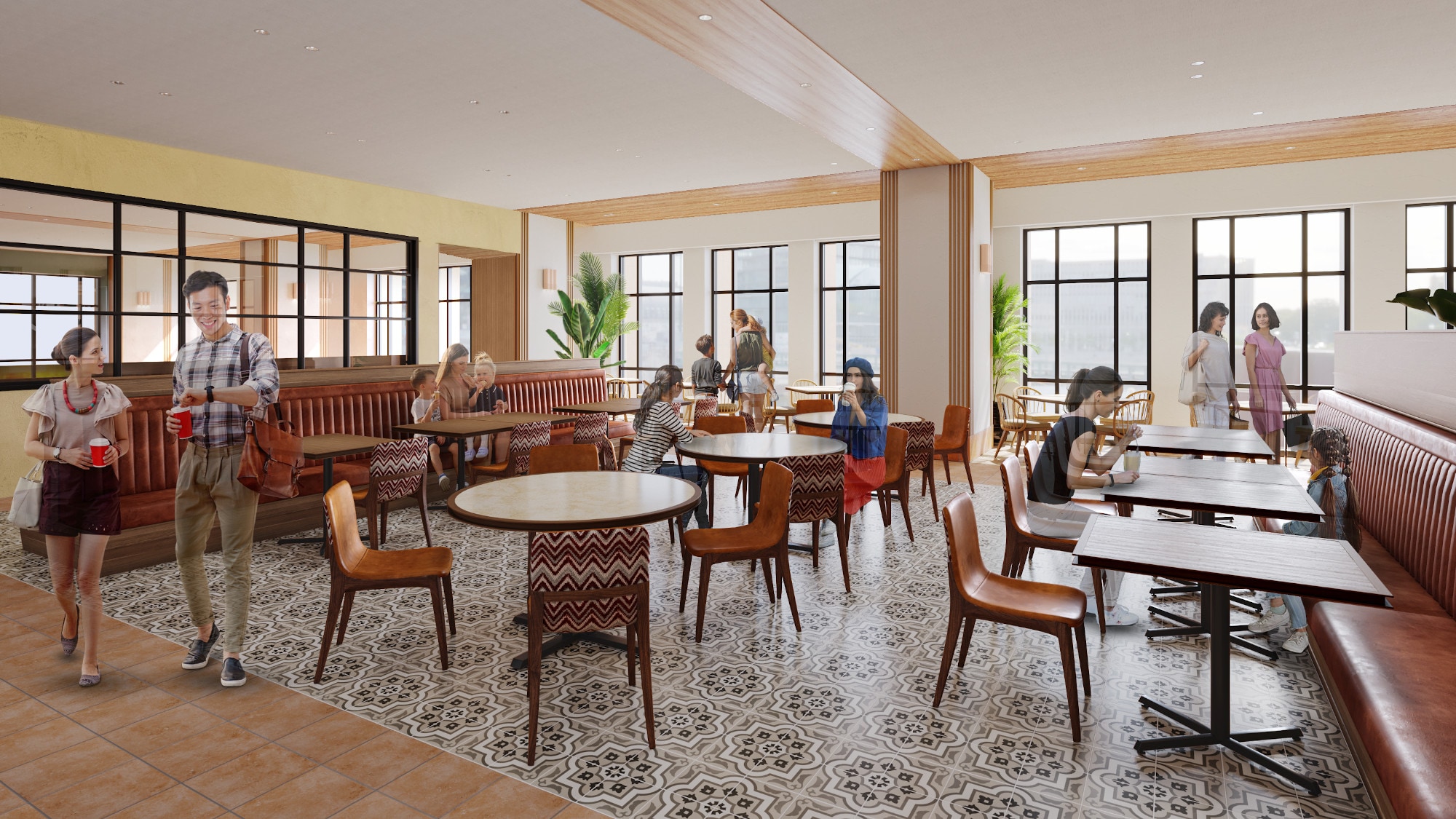 Restaurant (perspective image)