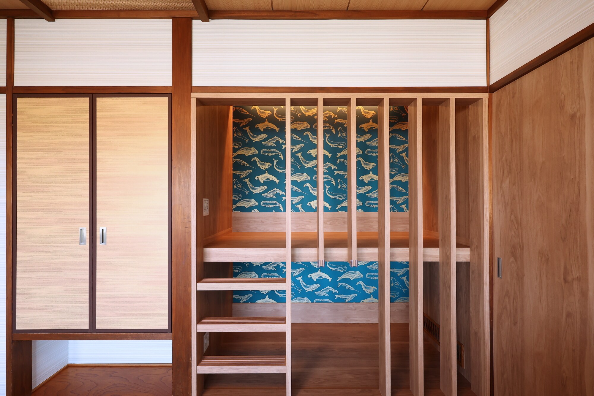 Family Cabin Room with bunk beds (exclusive sleeping area for children)