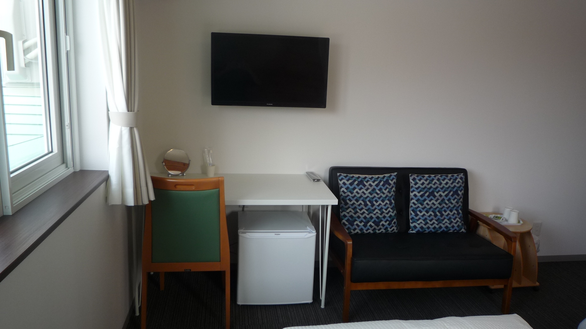 Interior of guest room 203