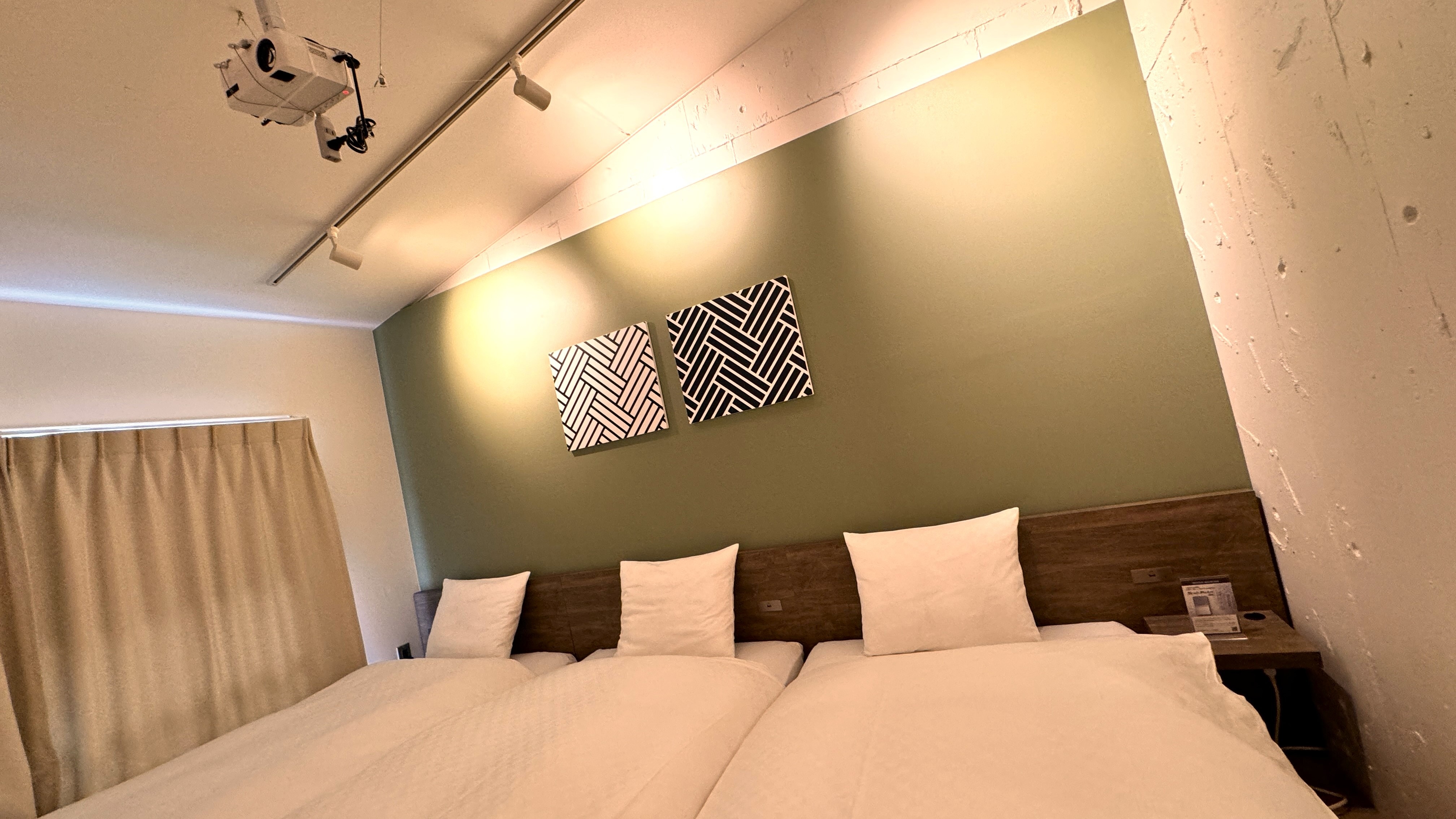 [Room with theater] Fourth room/bed area