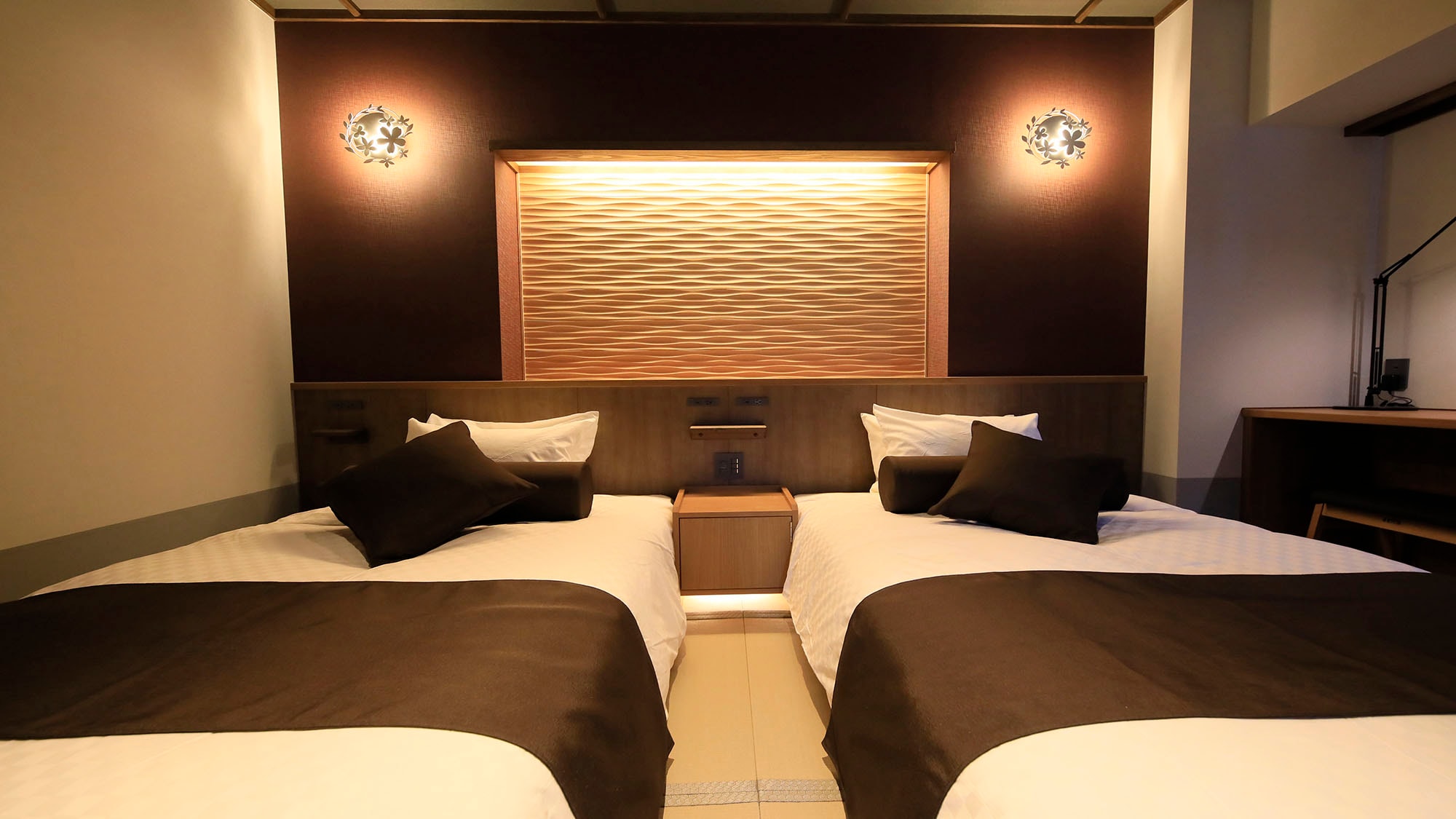 [Linglong] Japanese modern special room with 2 open-air baths