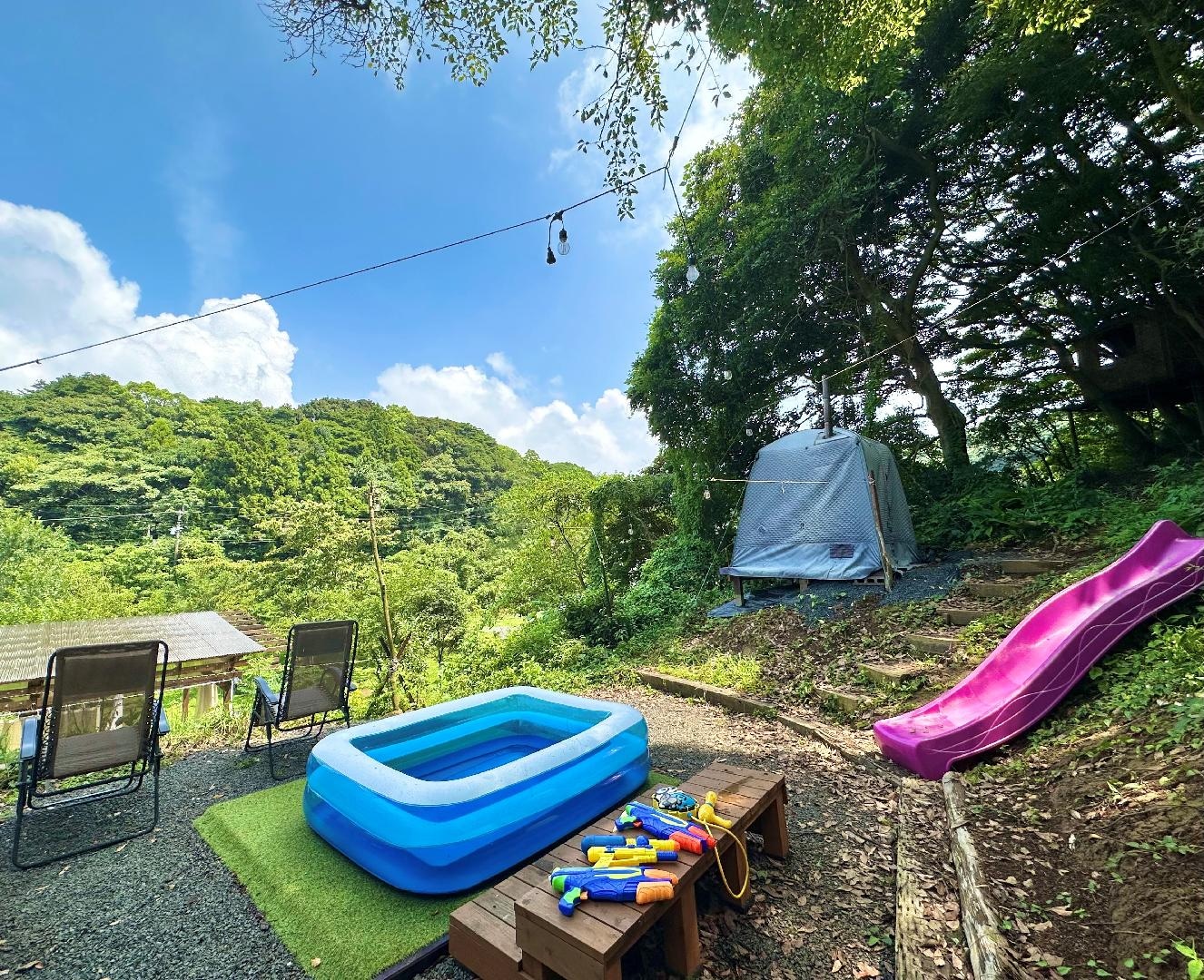 5m dome tent sauna