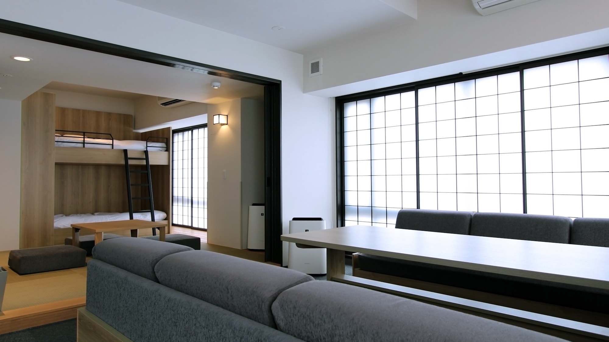 套房（日式西式客房，附雙層床）較高樓層