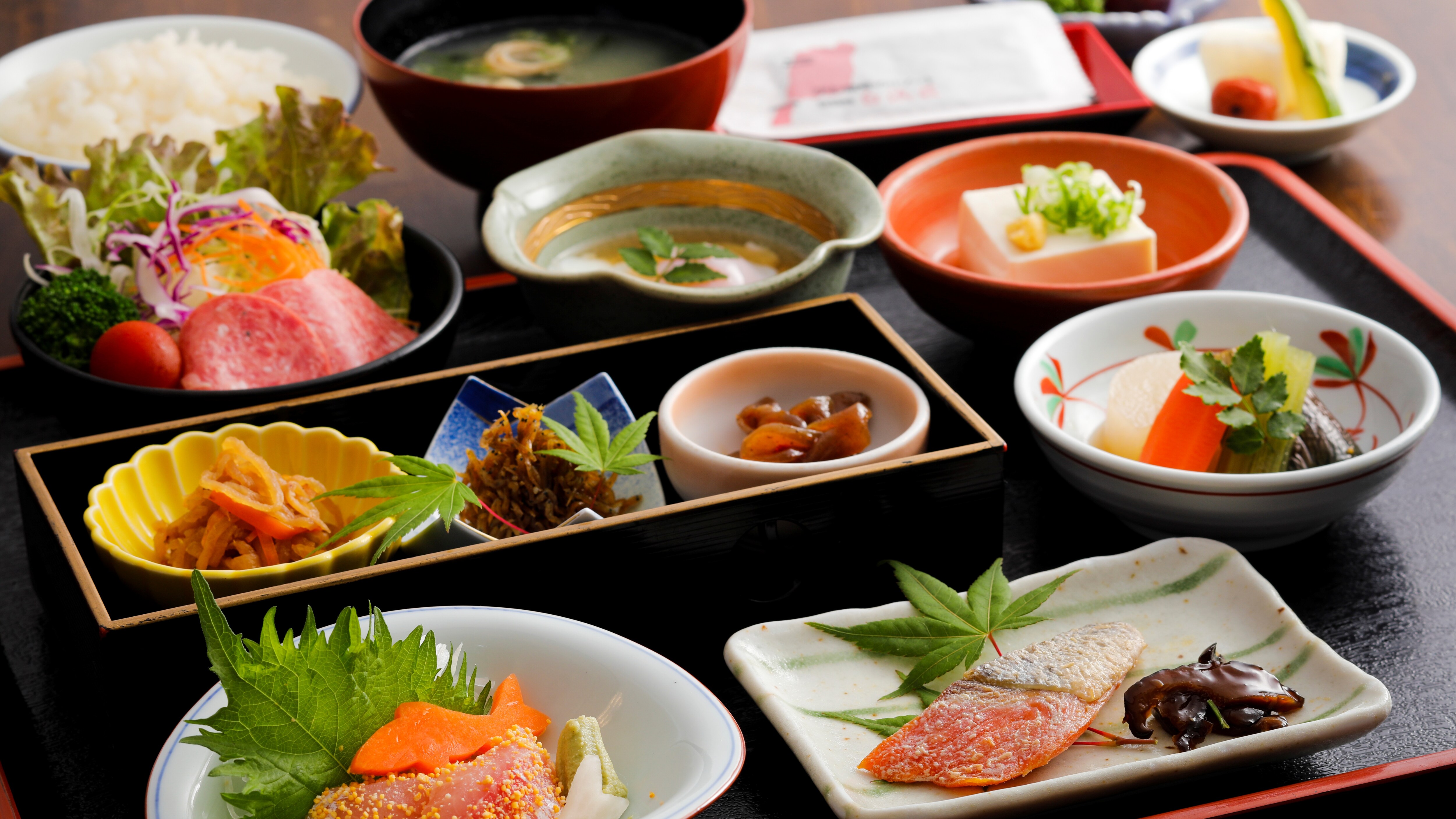 Healthy Japanese breakfast