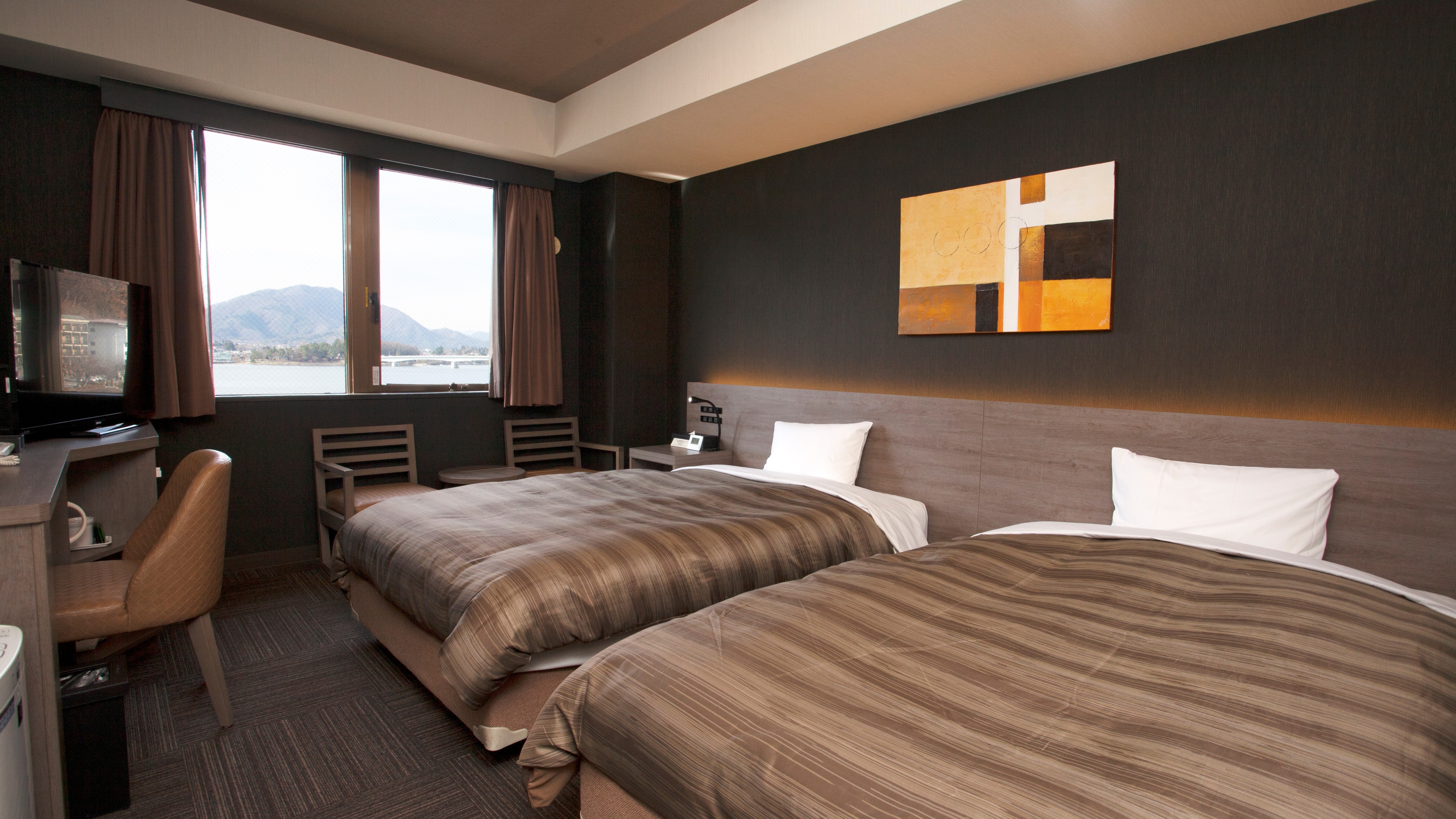 Twin room (Fuji / Kawaguchiko side)