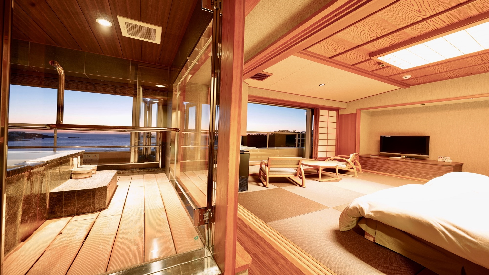 [Japanese residence] Twin + hot spring