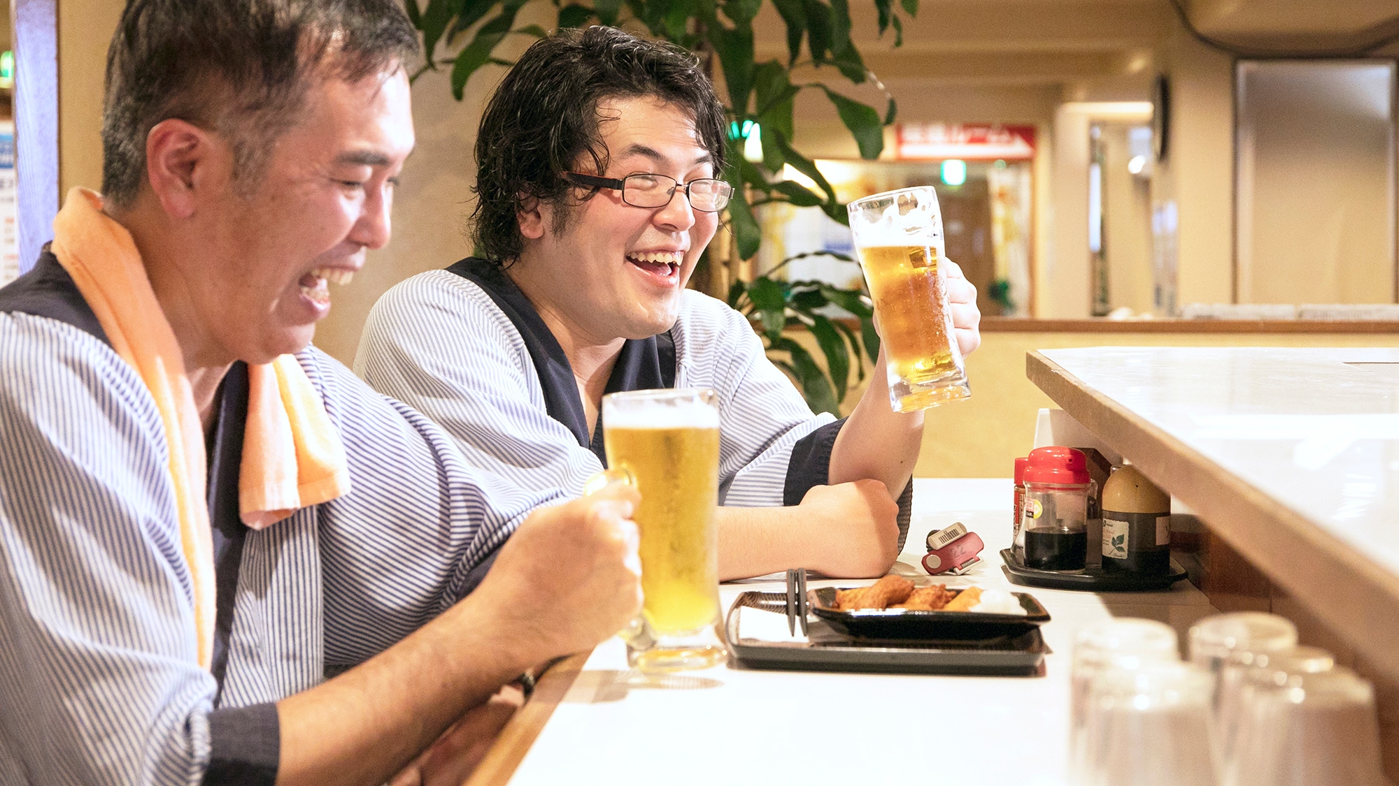 [Hot spring dining room] "Coo!" Enjoy the best cup of simmering body!