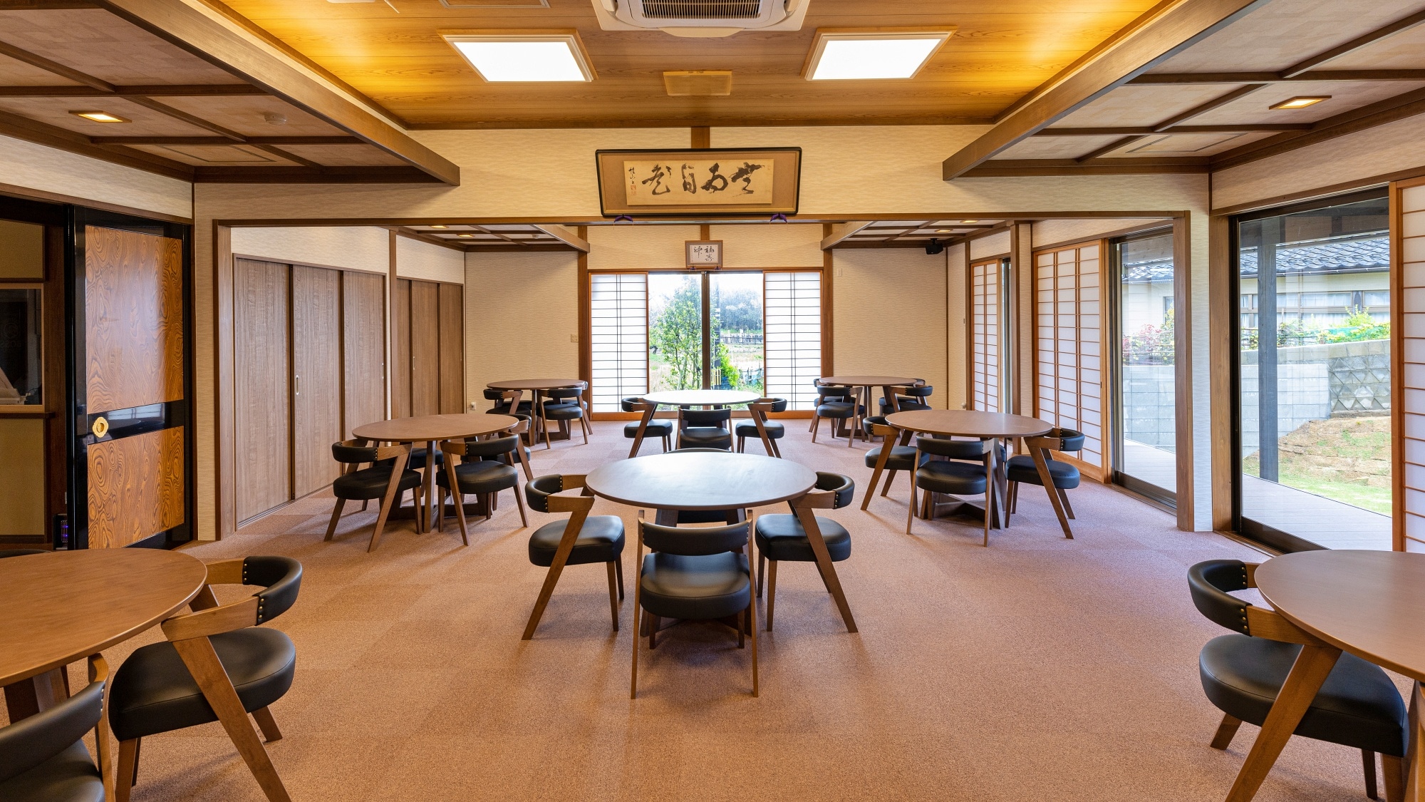 A large hall to be used as a shared space