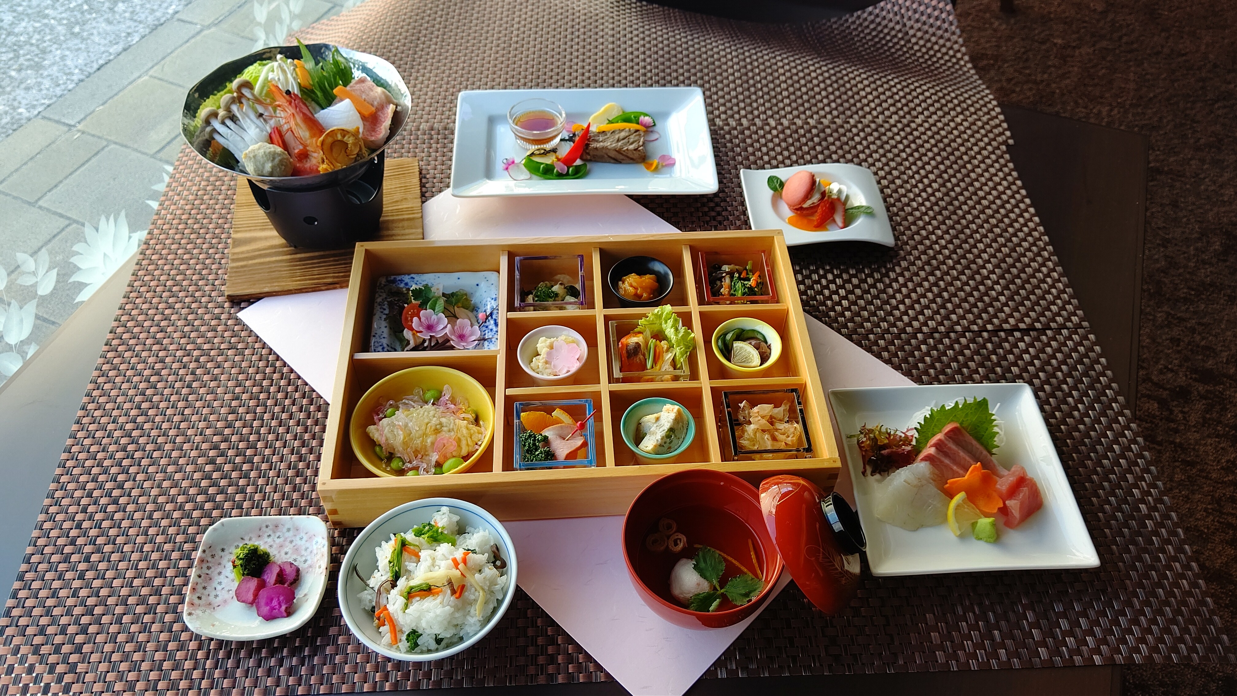 季节怀石料理套餐 ※食物照片仅为示例。