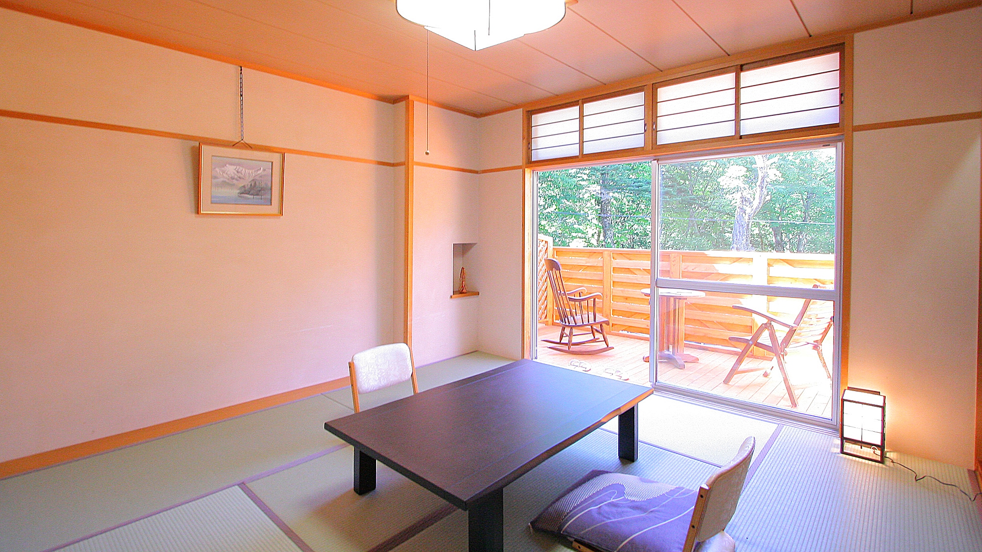 Special Japanese-style room with terrace 8 tatami mats