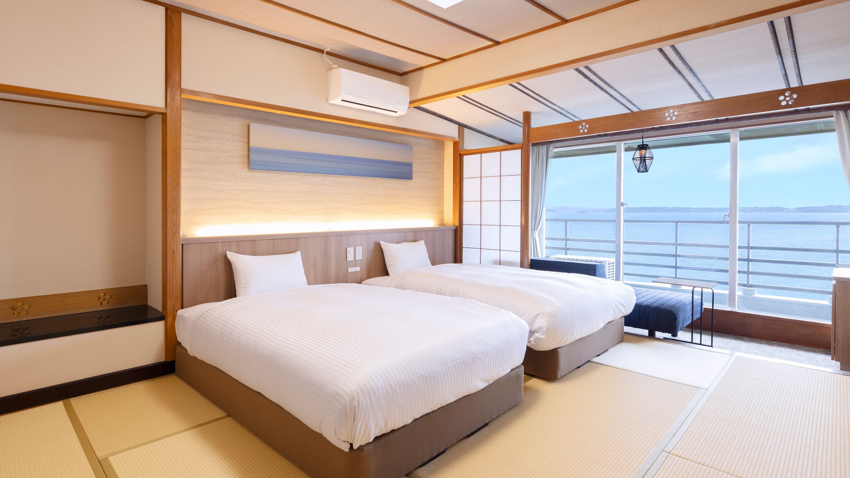 스탠다드 일본식 침대 트윈 샤워 전용 ※ 객실의 예