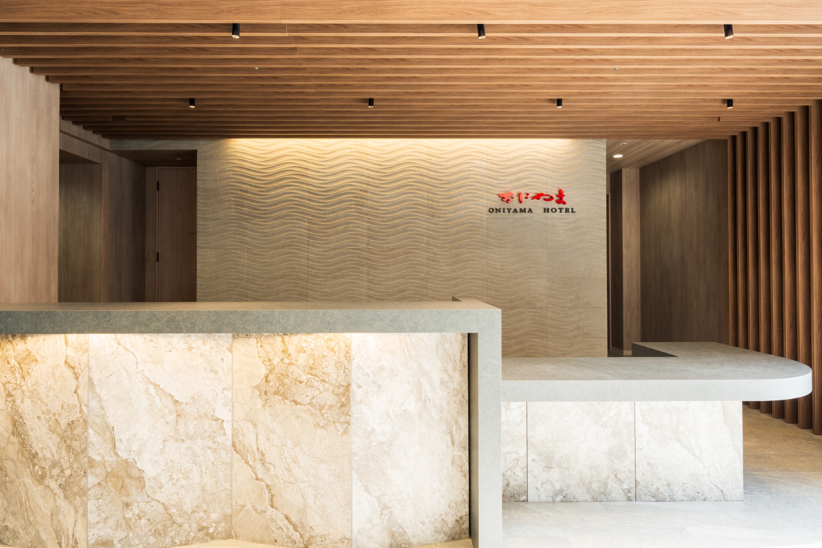 February 2013 Renovation♪Front desk