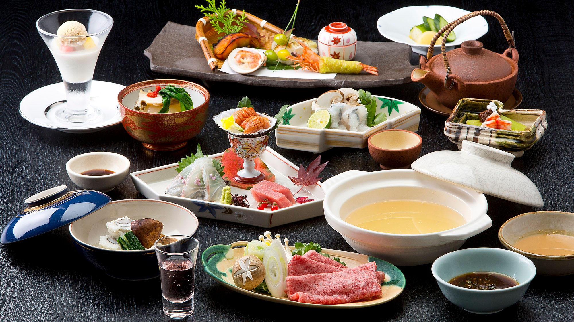 Kyoto-style creative kaiseki (image)