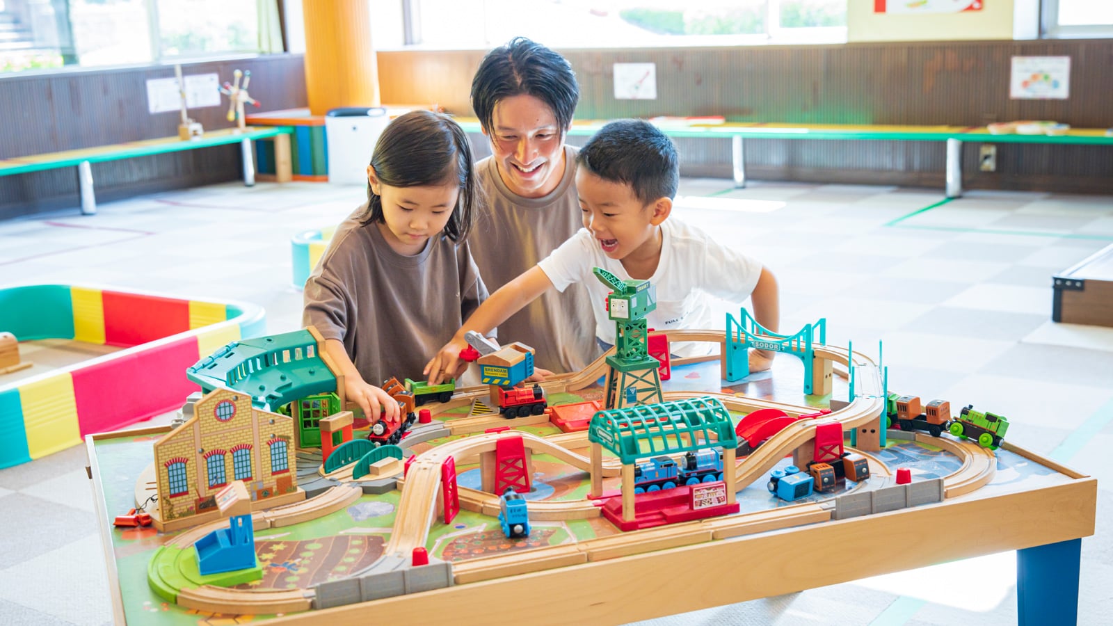 下雨天也能安全的玩具室♪梅爾醬的房間、多米卡的房間等約10種房間類型★