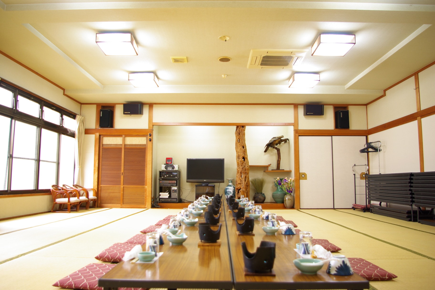 Banquet hall 40 tatami mats & times; 2 rooms