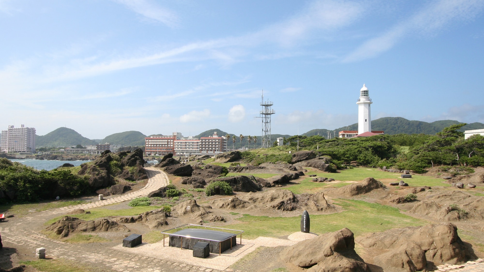 Walking course to Nojimazaki Lighthouse