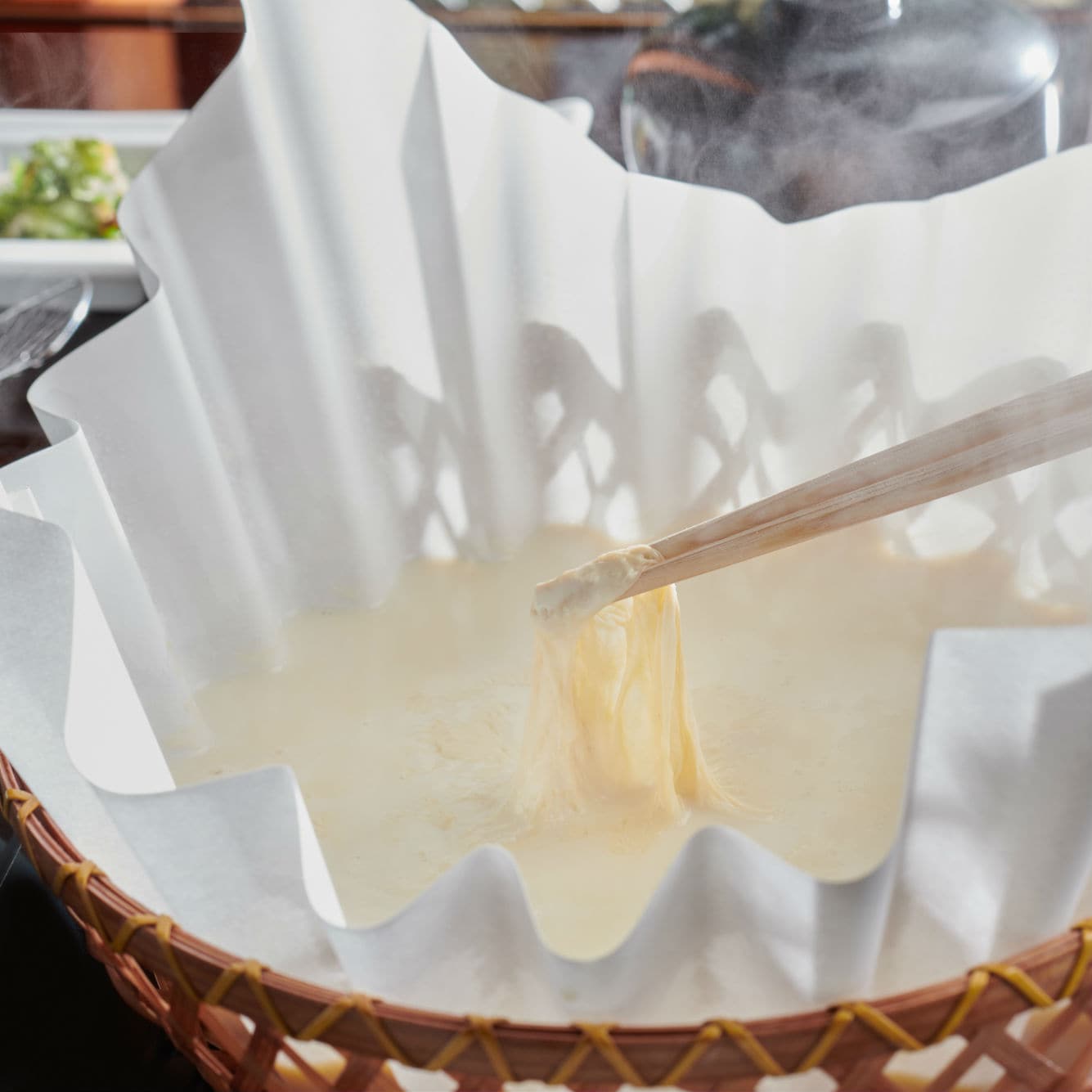 Tofu skin breakfast