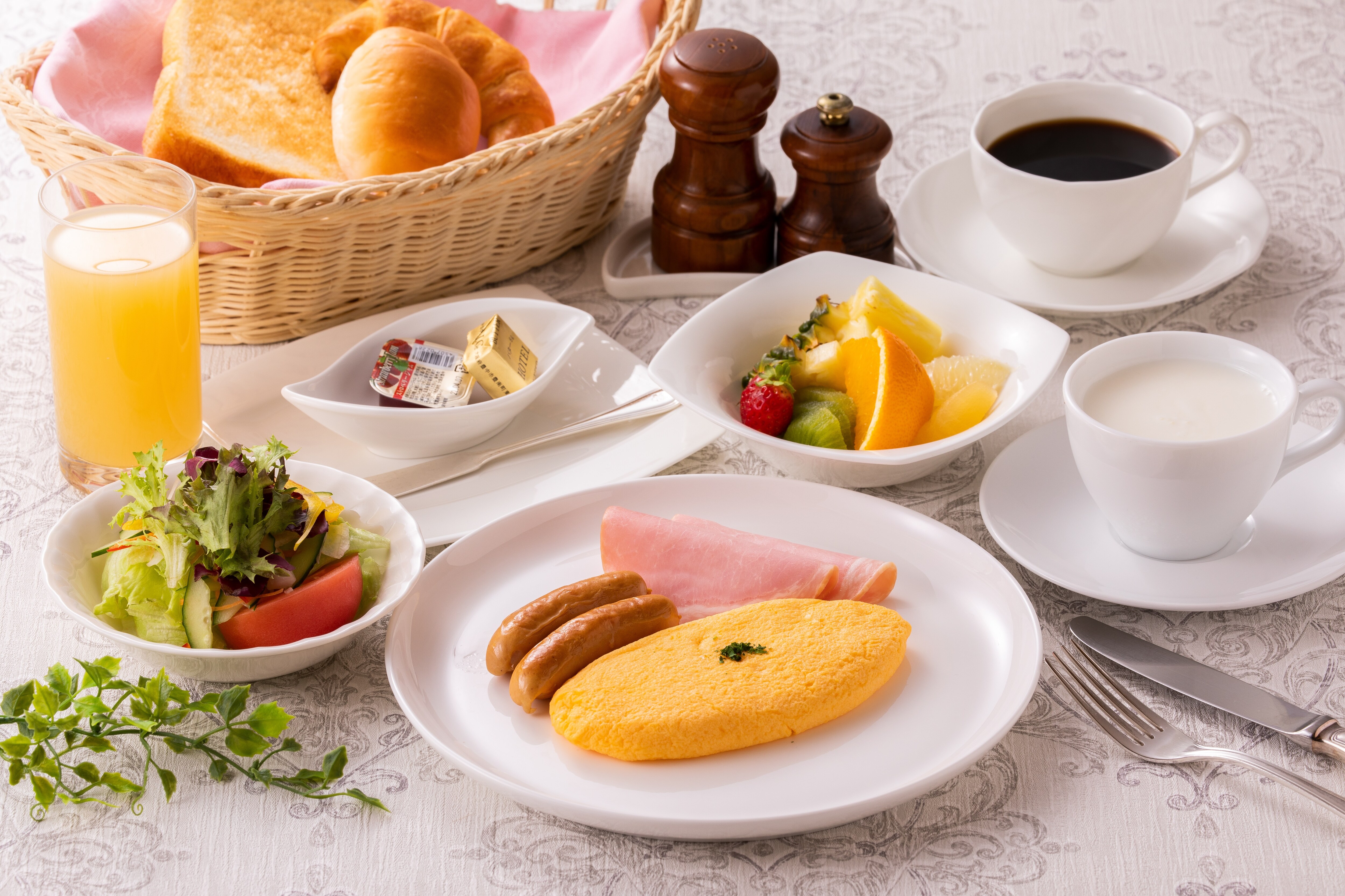 Western breakfast image photo