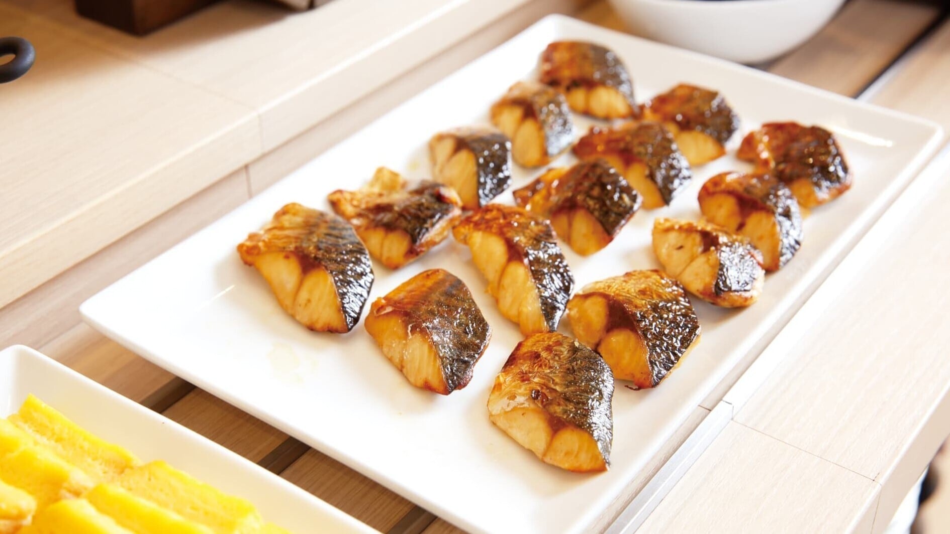 Breakfast buffet example