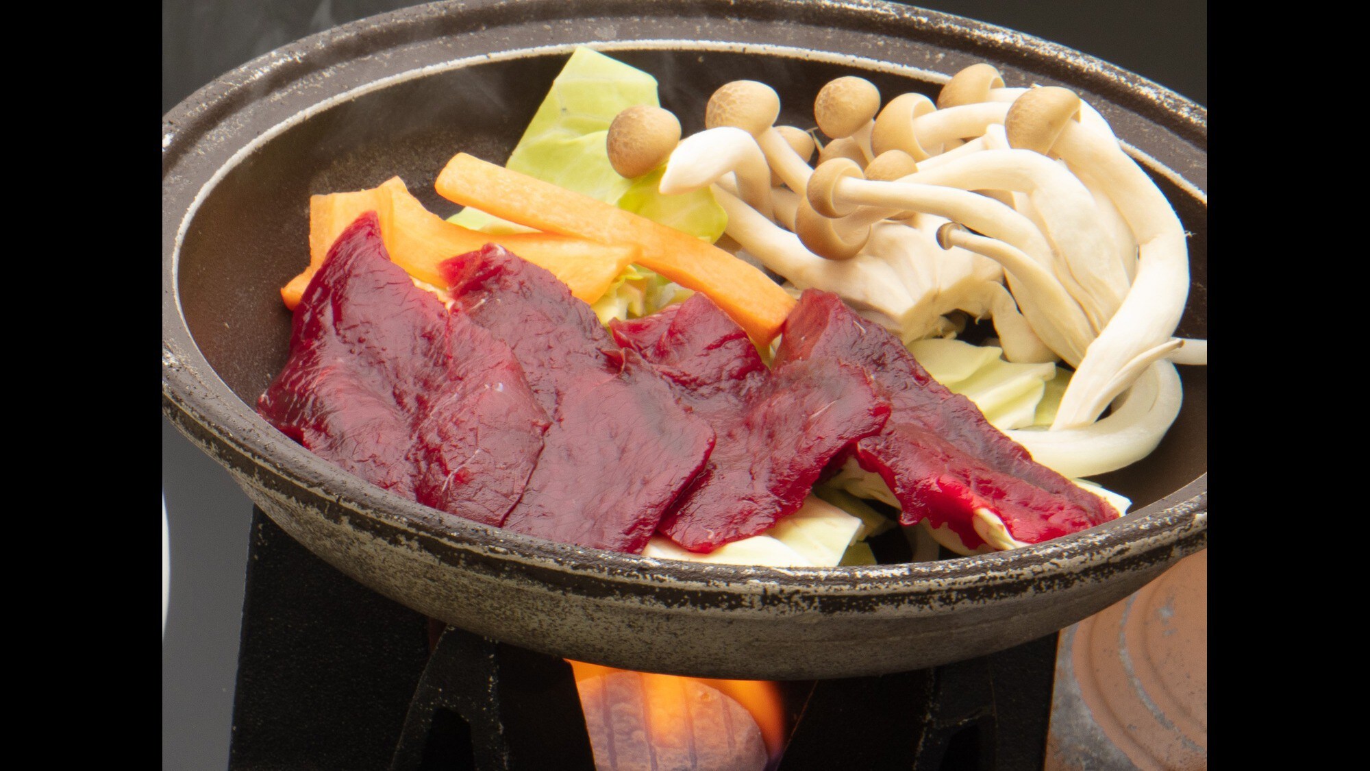 Whale grilled meat