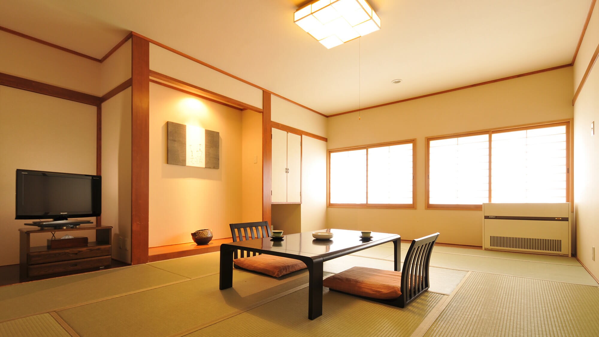 Main building Japanese-Western style bedroom