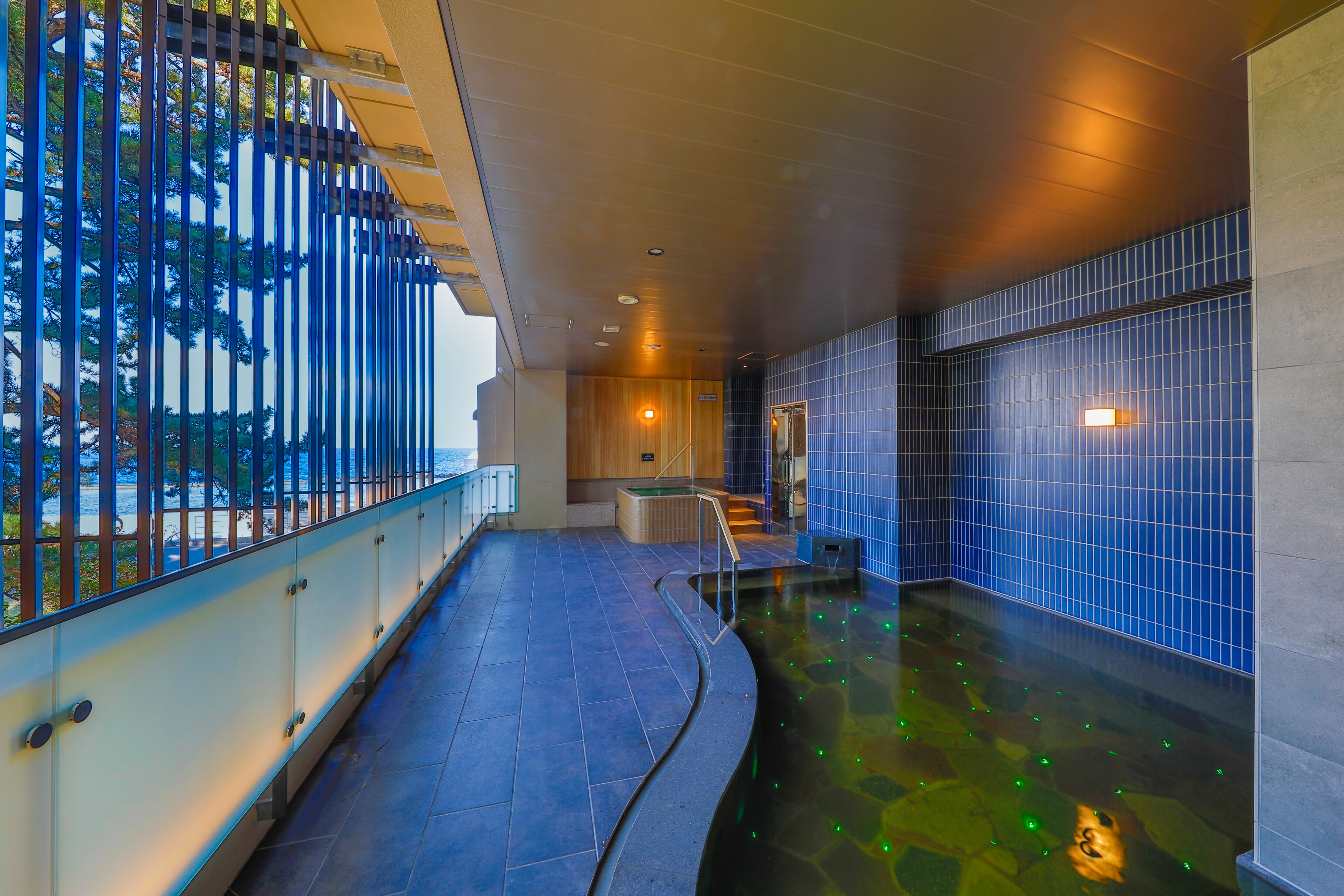 [Male public bath] "Soyo no Yu" open-air bath