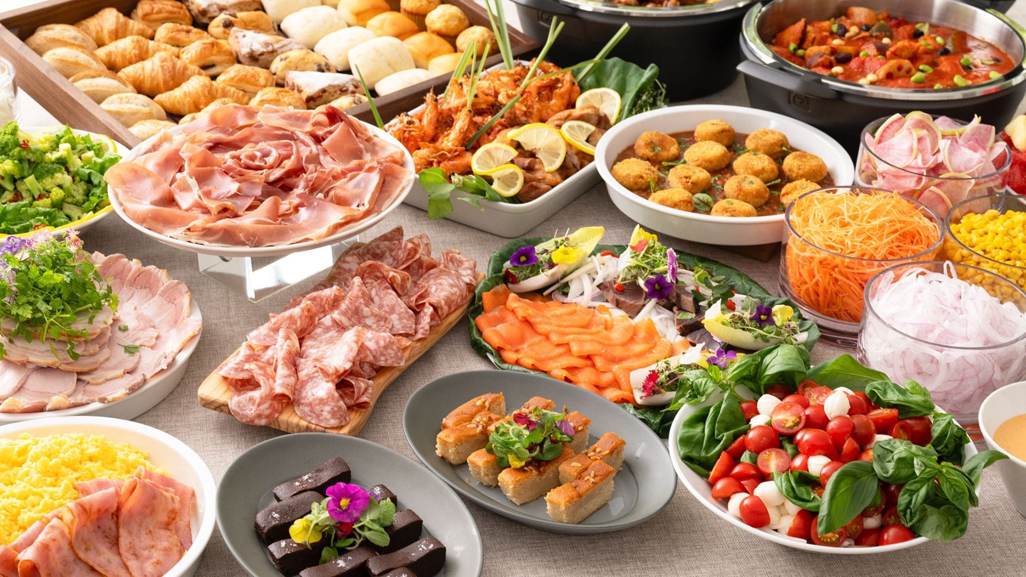 [Bữa sáng đổi mới] Tiệc buffet kiểu Ý làm hài lòng cả thể xác lẫn tâm hồn