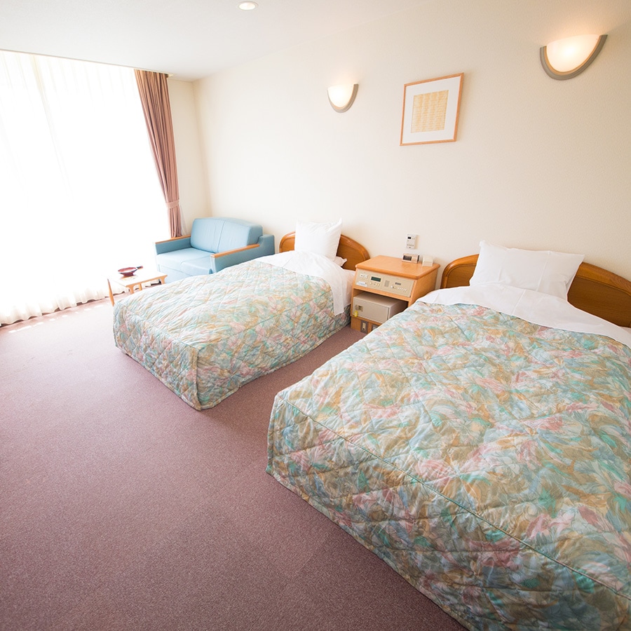 Mountain side twin room