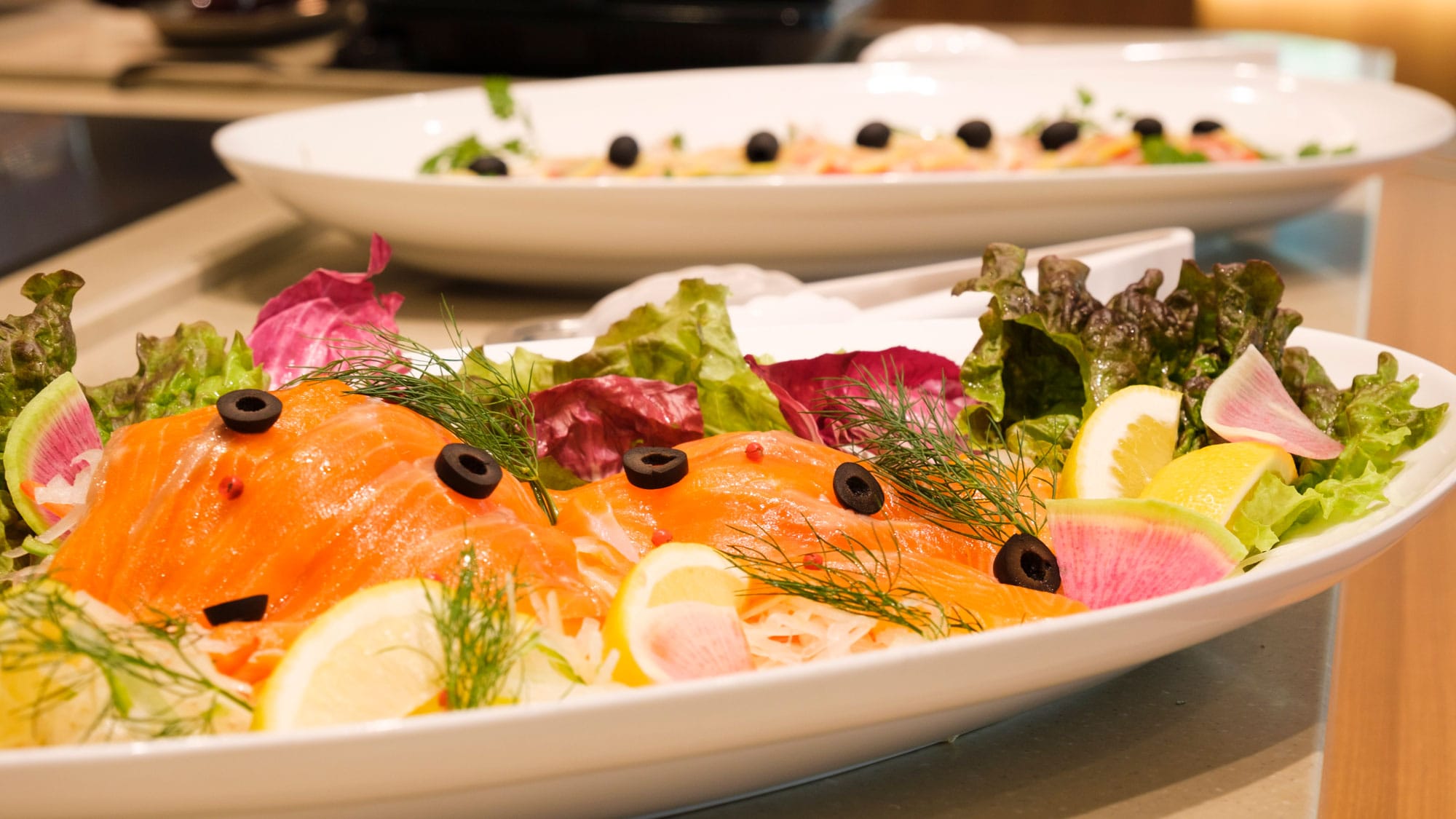  [Example of dinner buffet] Enjoy your favorite menu until you are full