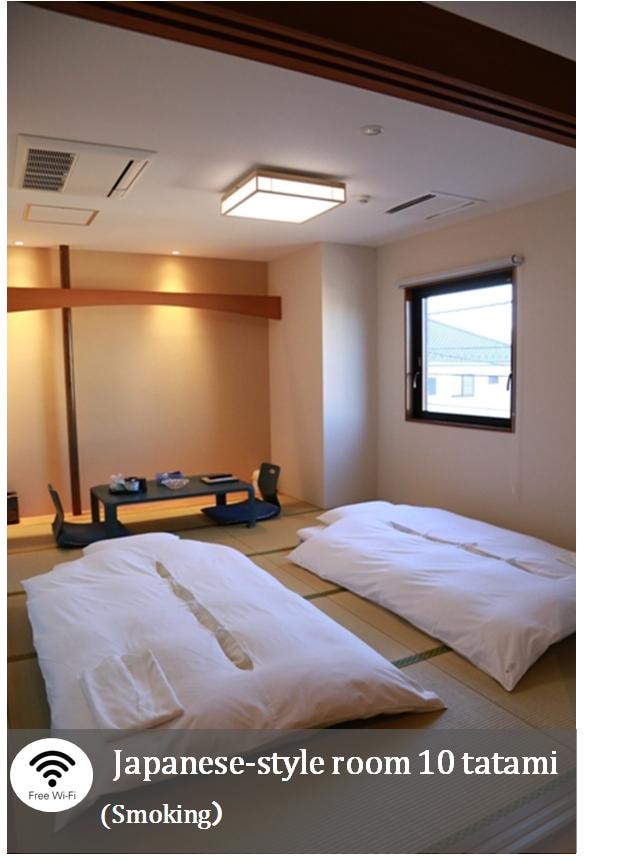 ◆10 tatami Japanese-style room◆～Can accommodate up to 4 people～