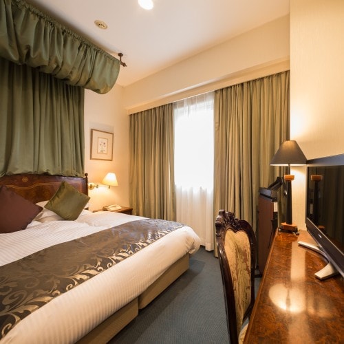 Moderate double room《17.1m2》160cm bed