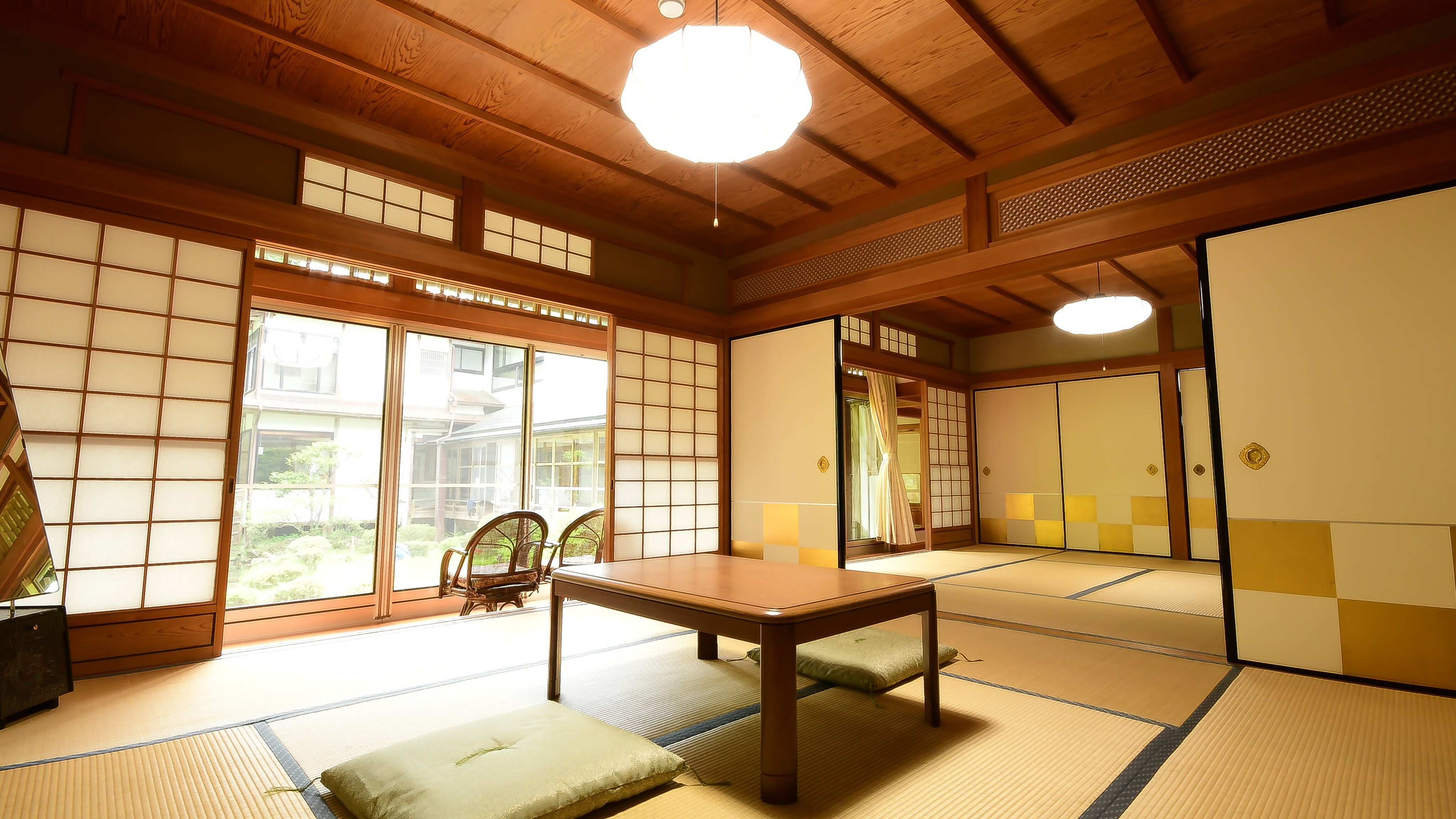 Kamar bergaya Jepang Shoin (8 tikar tatami x 2 kamar)