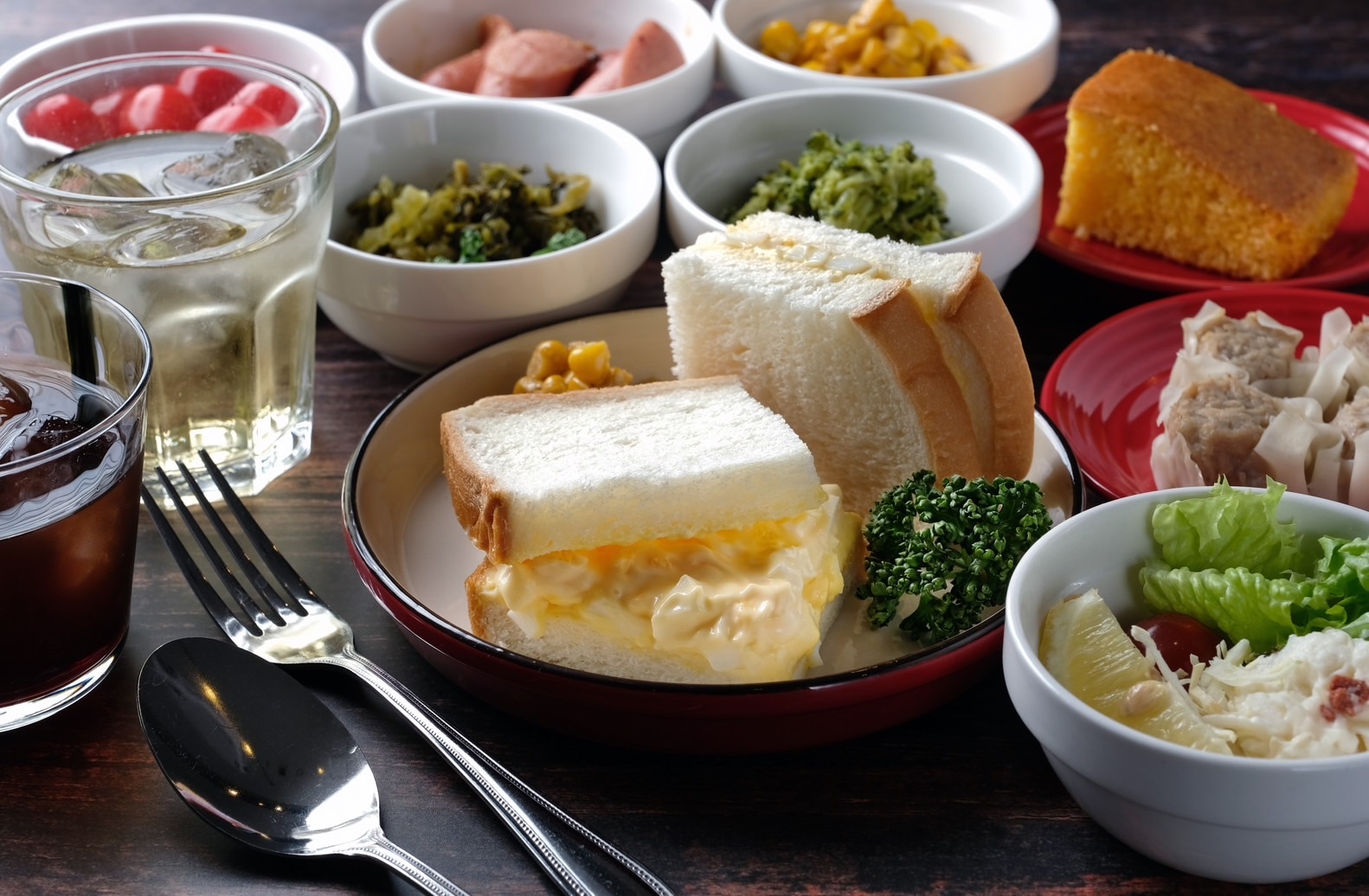 [Genki Breakfast Curry Buffet] Menu (example) ②