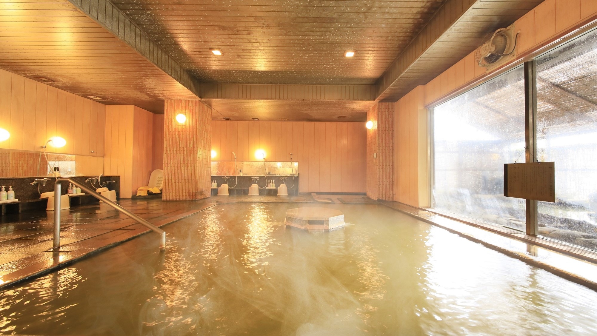 【大浴場】源頭直流的美膚熱水（例）