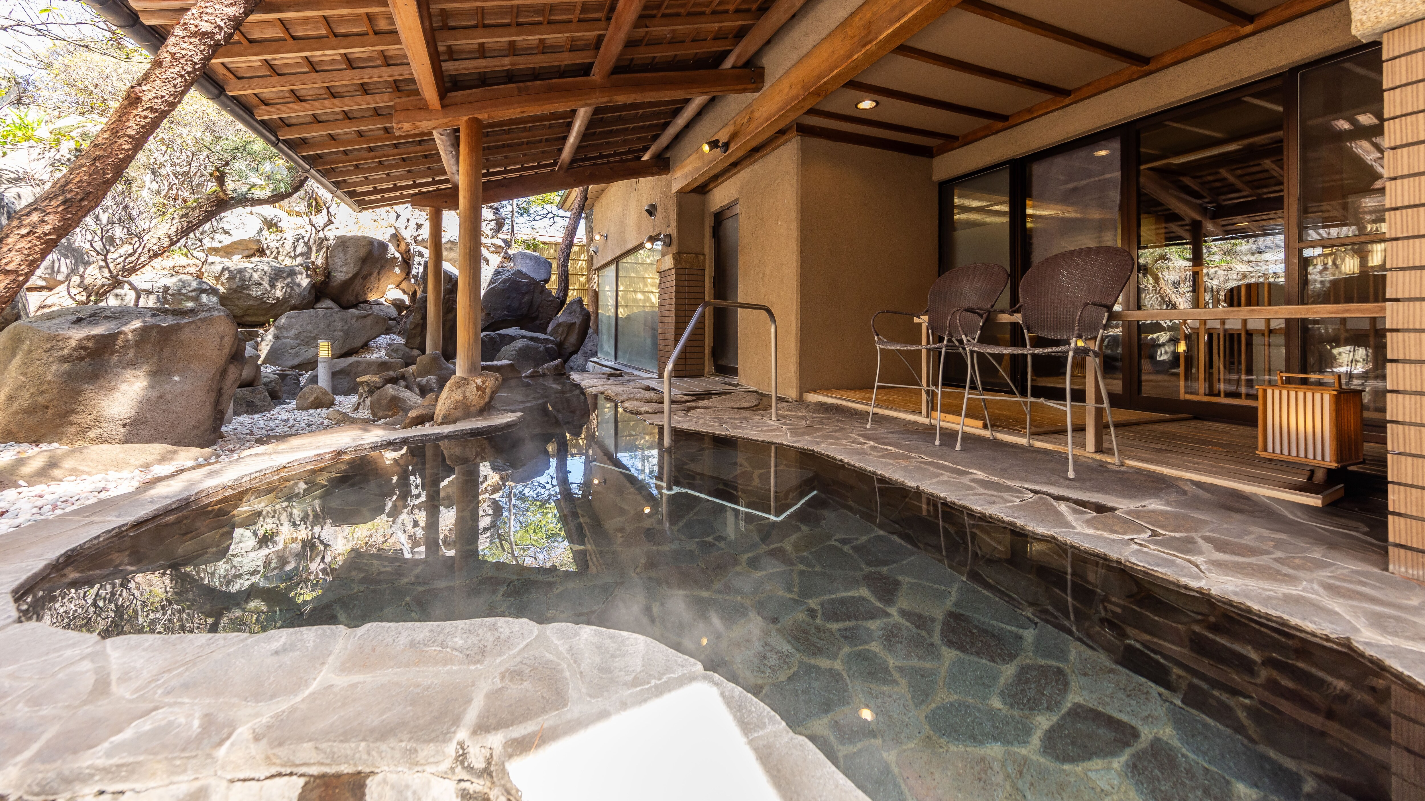 Open-air bath <Tai no Yu (Sea Bream Bath)>