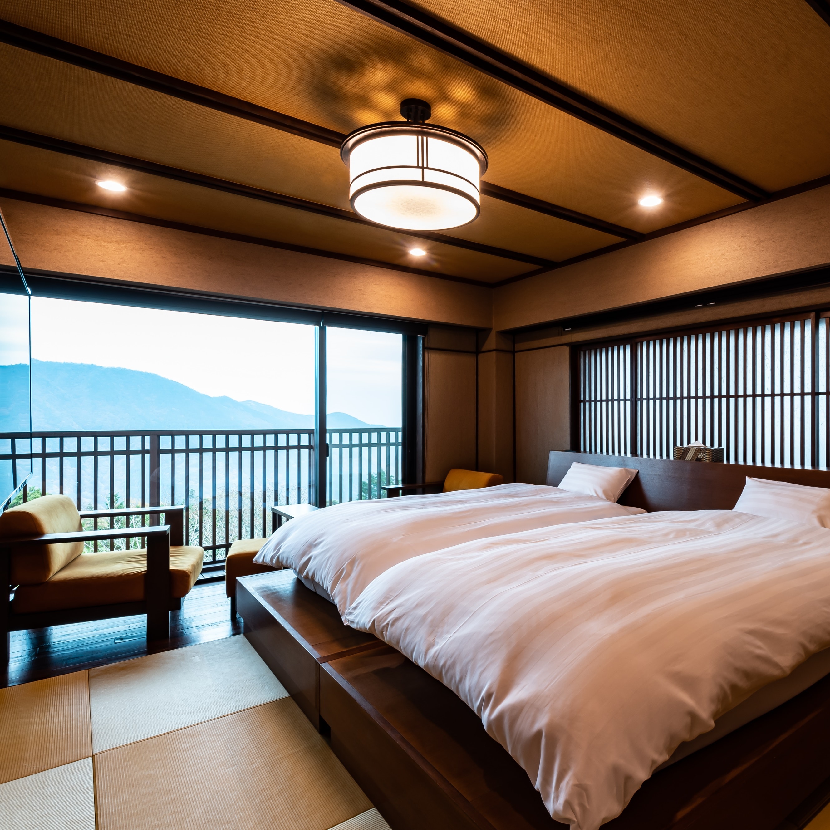 Main building Japanese and Western room "Oyu" bedroom