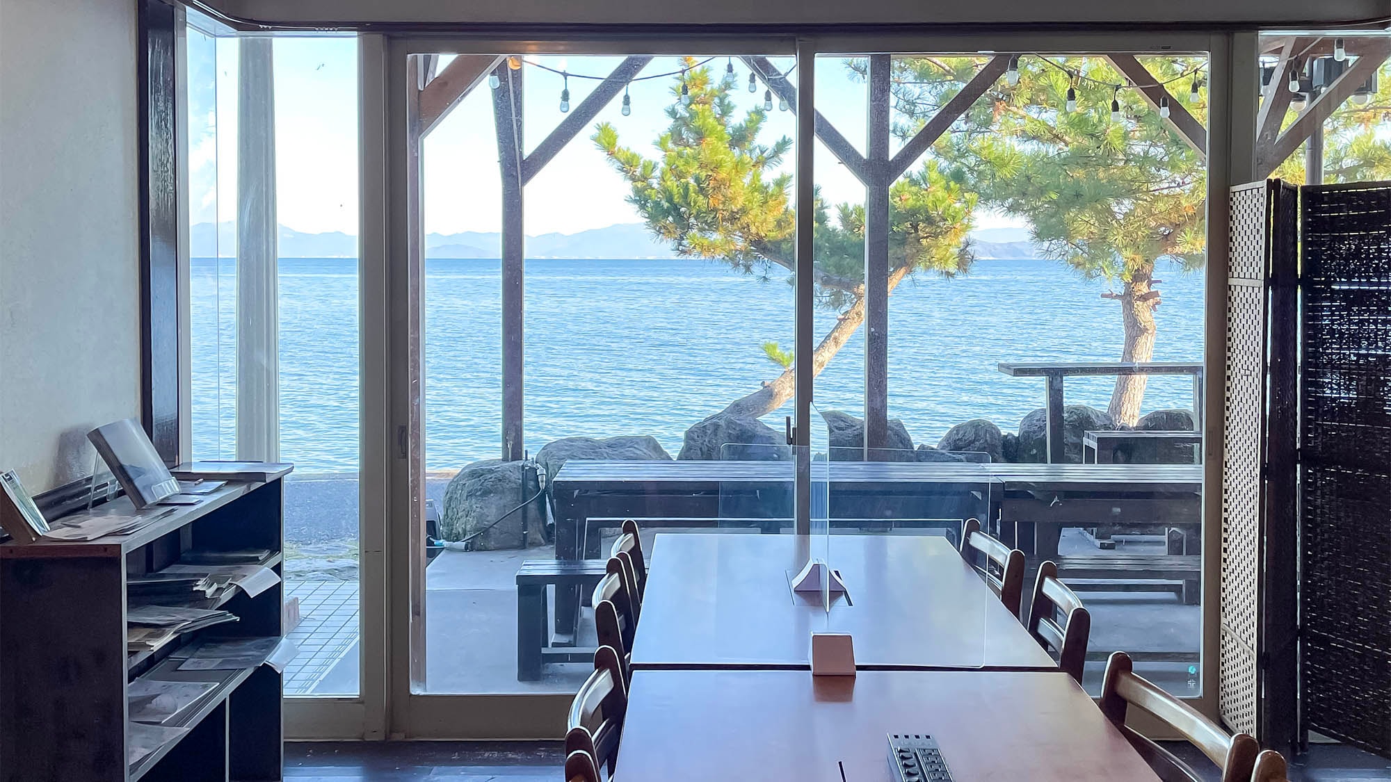 ・ It is a restaurant where you can enjoy the refreshing scenery.