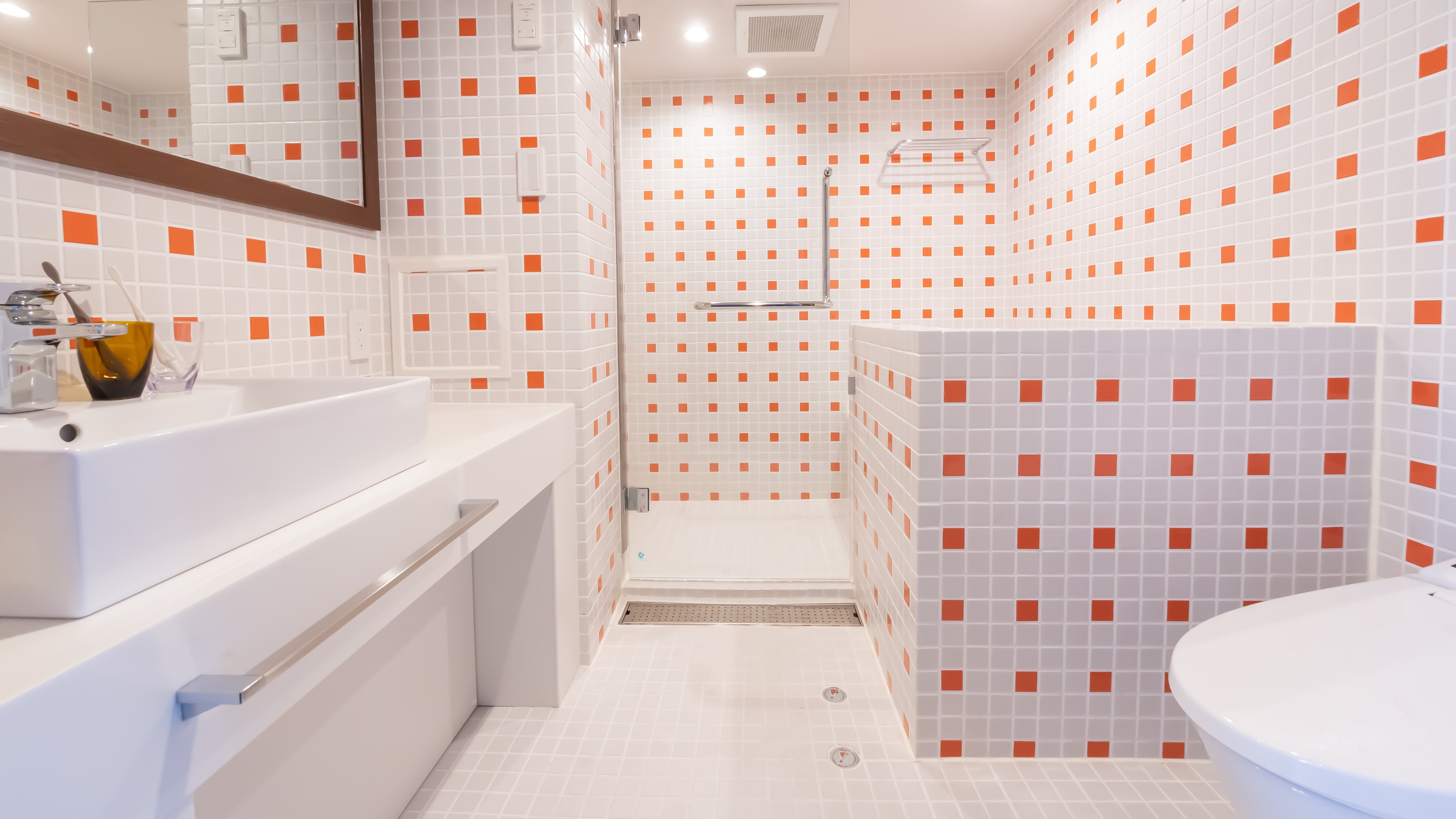 [Deluxe Double] Bathroom with washroom