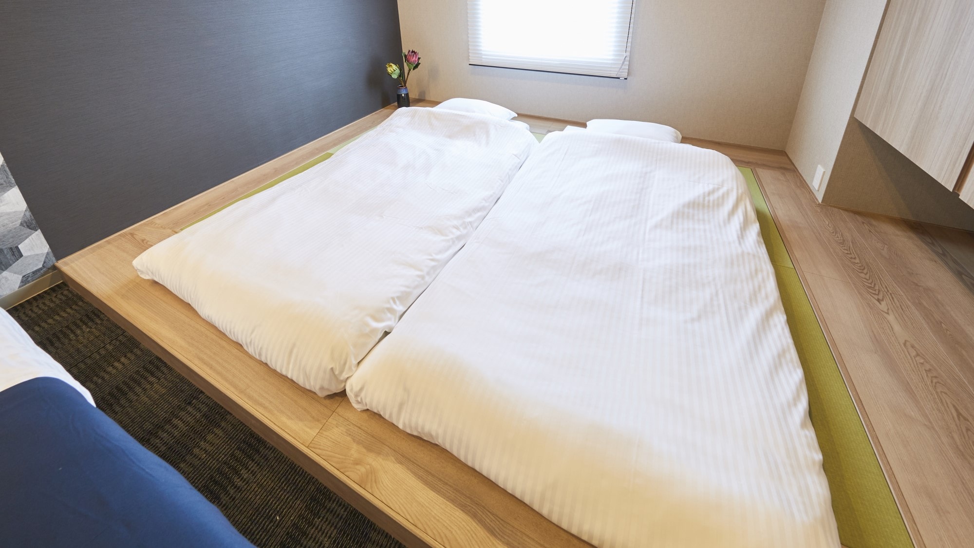 Kasur lantai kamar Deluxe Jepang