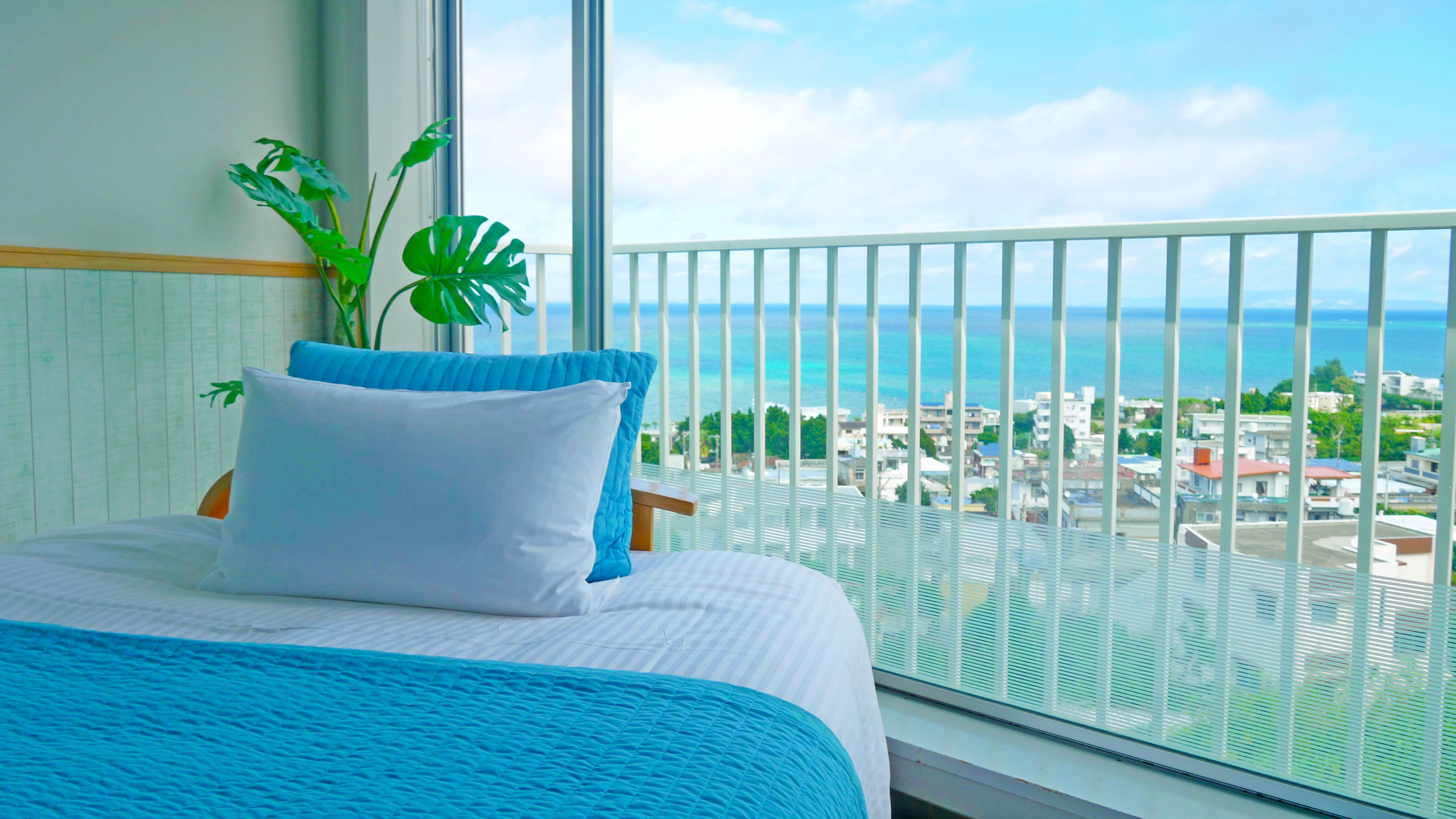 [Guest room] View from the bedroom on the third floor (example)