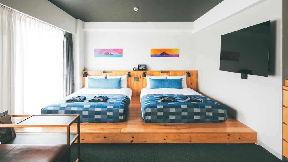 The special Penthouse room on the top floor can accommodate up to seven guests.
