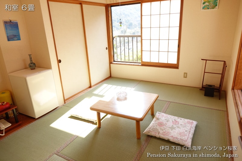 Kamar bergaya Jepang (6 tikar tatami)