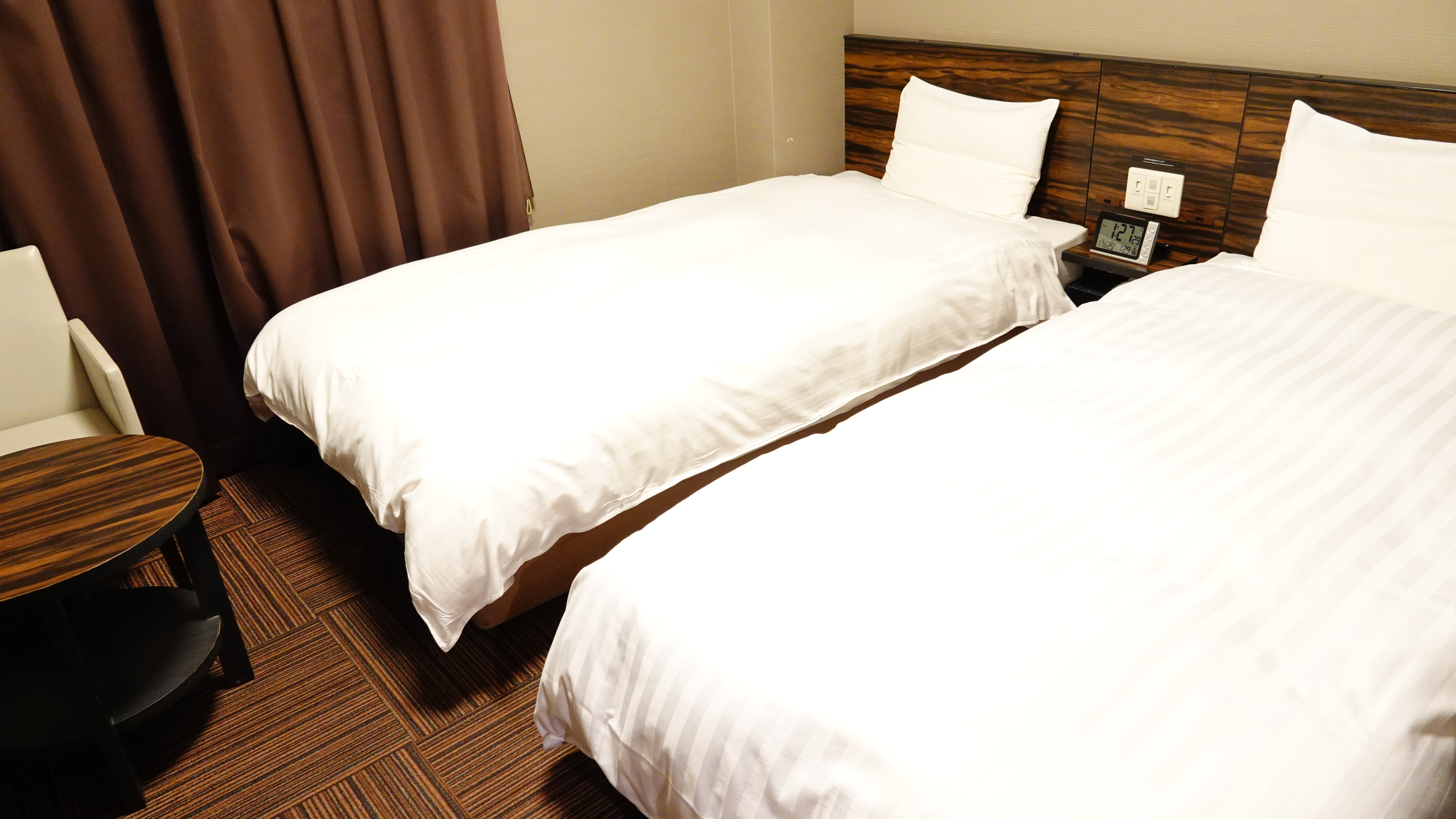 ■ Twin room 20.3 square meters (bed width 100cm & times; 205cm & times; 2 units) ■