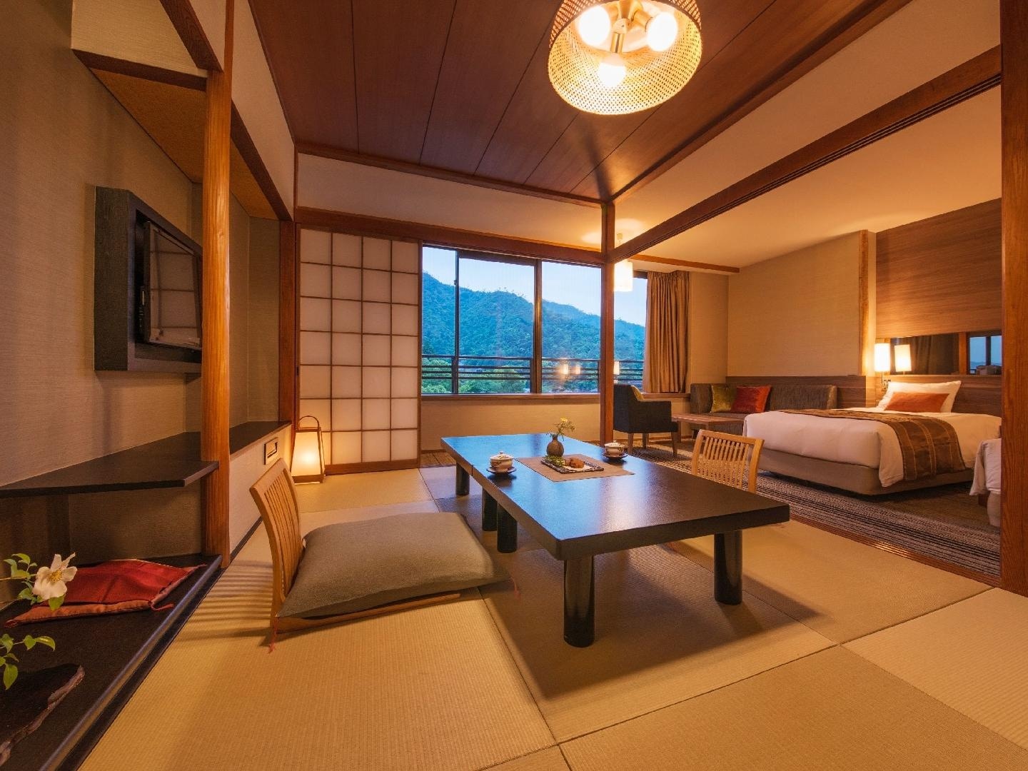 Japanese and Western room