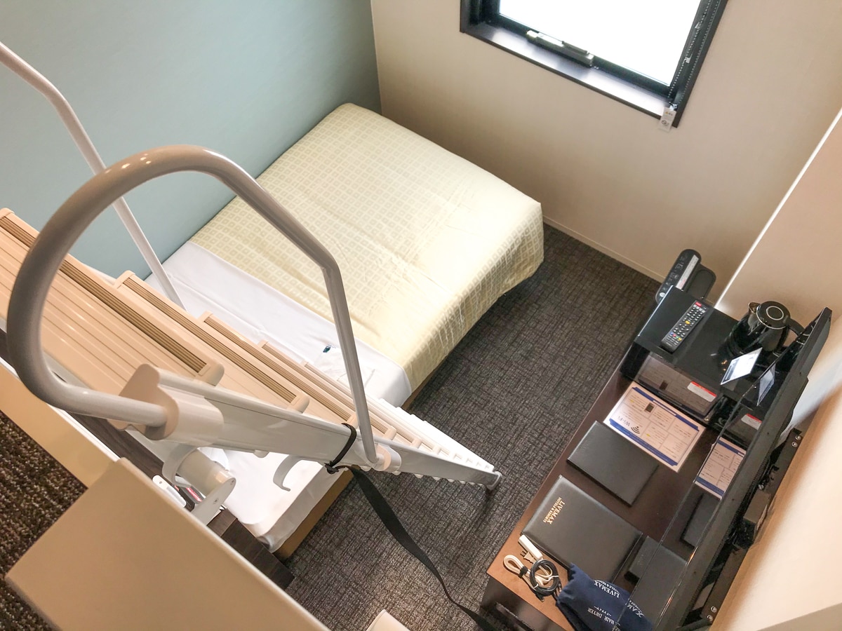 [Moderate Twin Loft] Accommodates 4 people/Air purifier with humidifier/Large LCD TV/Microwave/High-speed wi-fi