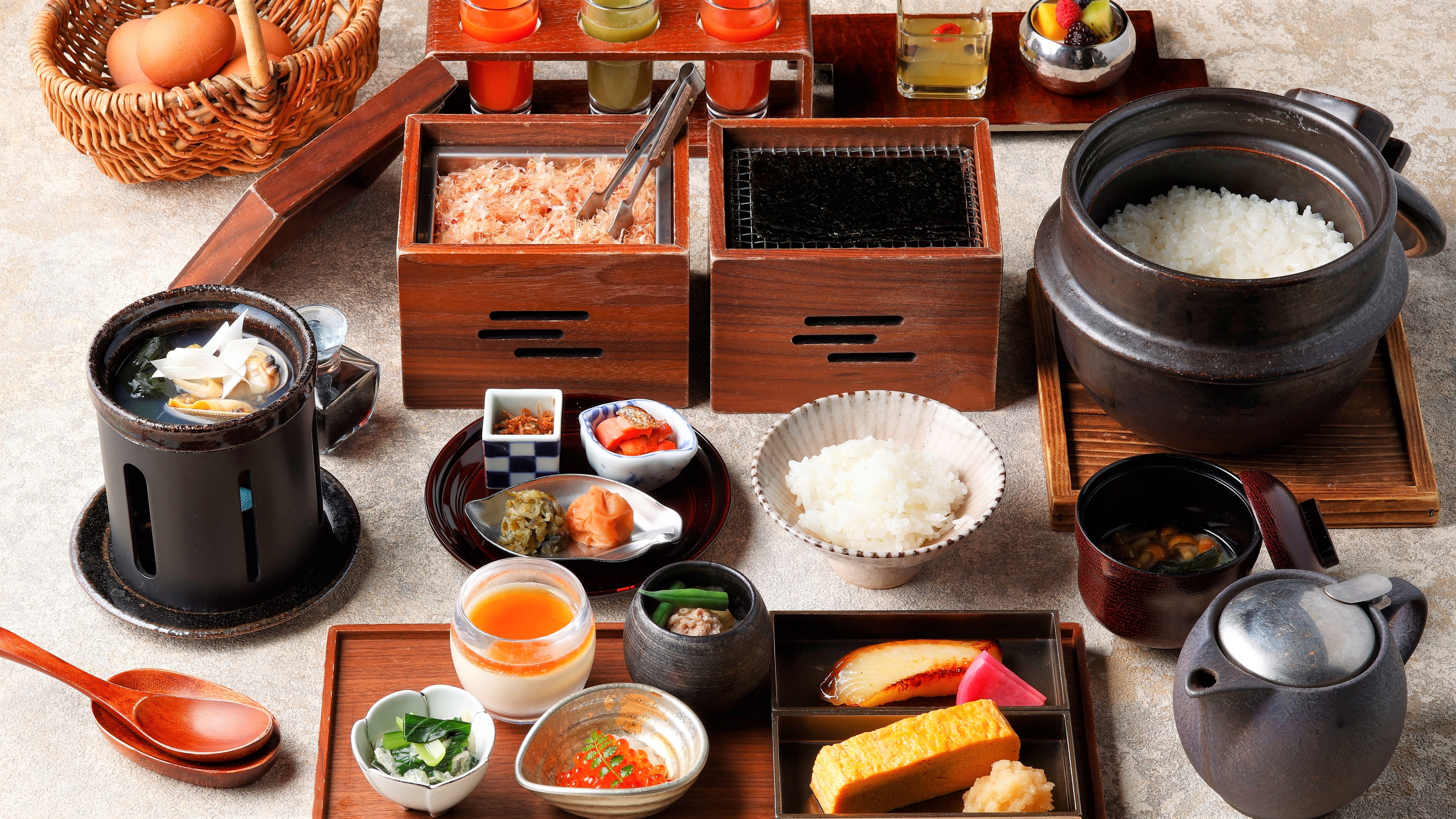 In-room dining Japanese breakfast *Image for illustration purposes only
